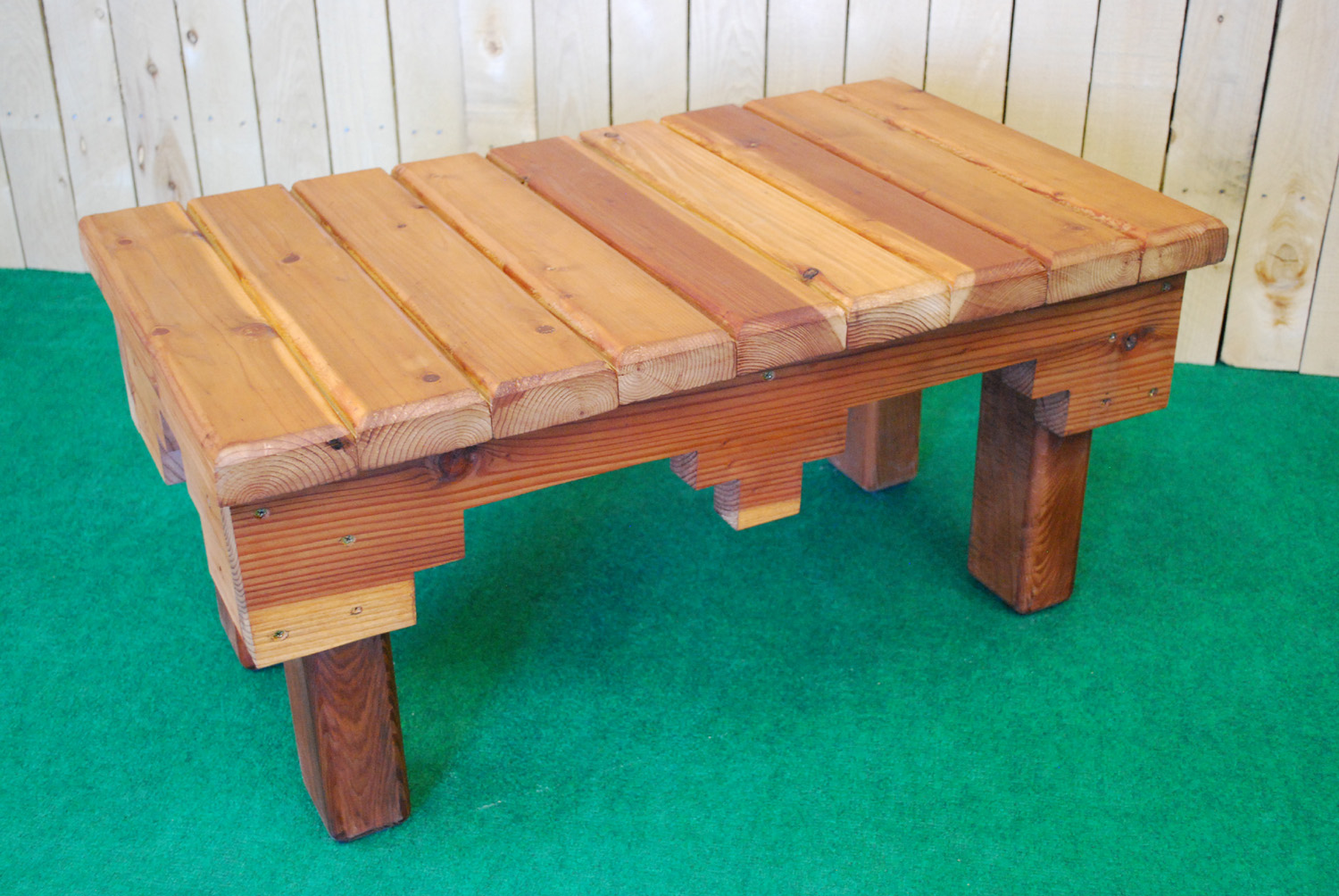 southwestern redwood table
