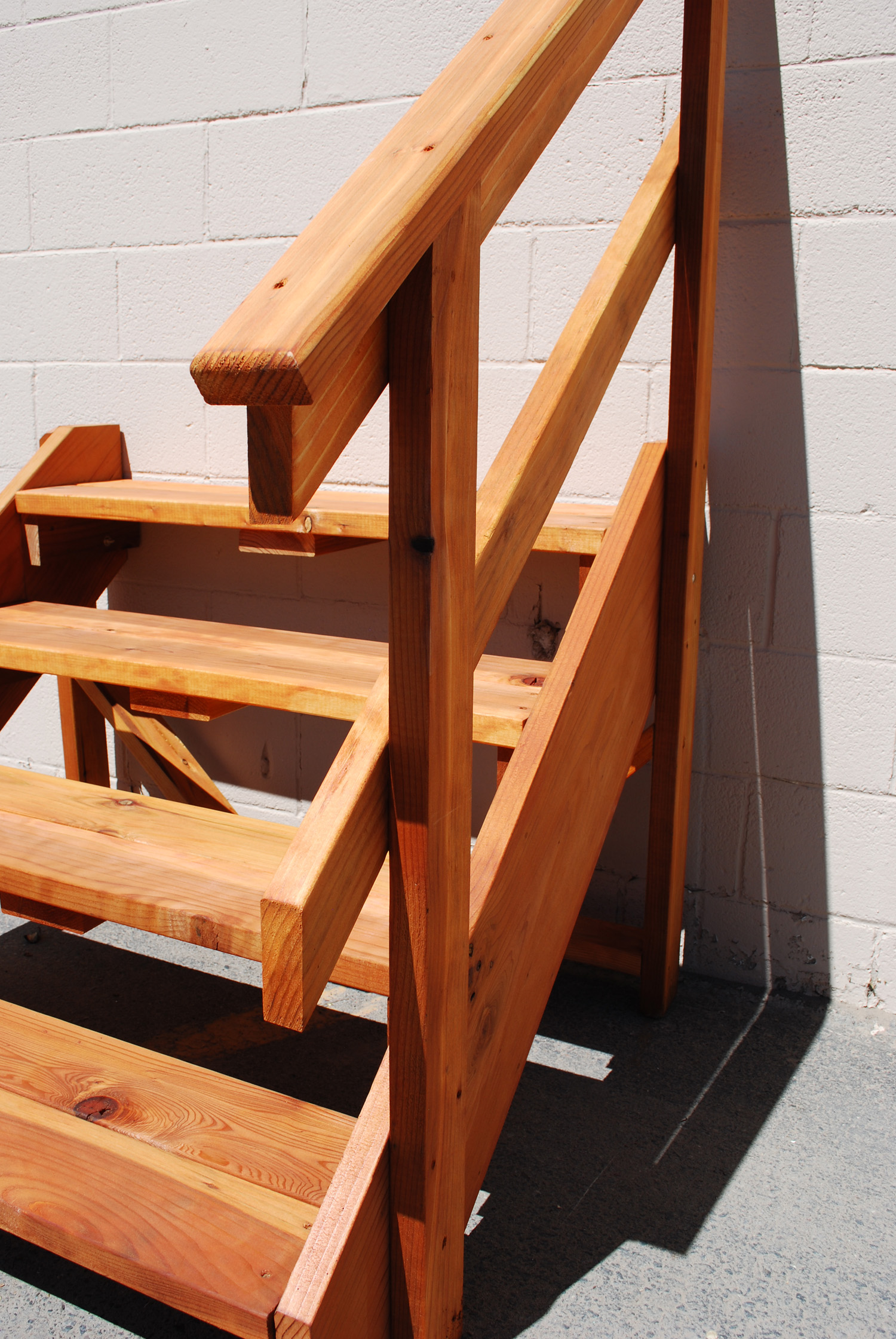 redwood stairs