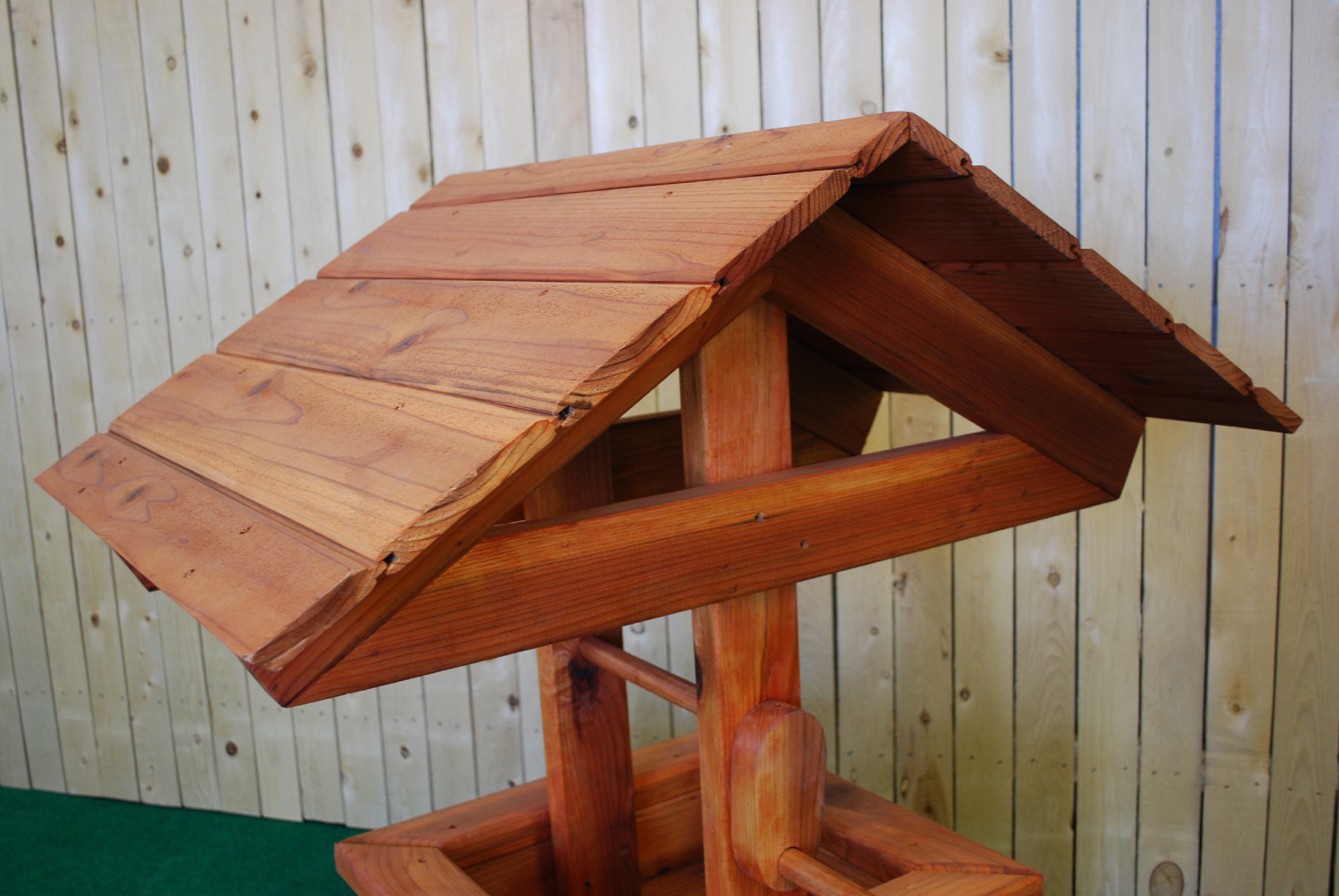 small redwood wishing well