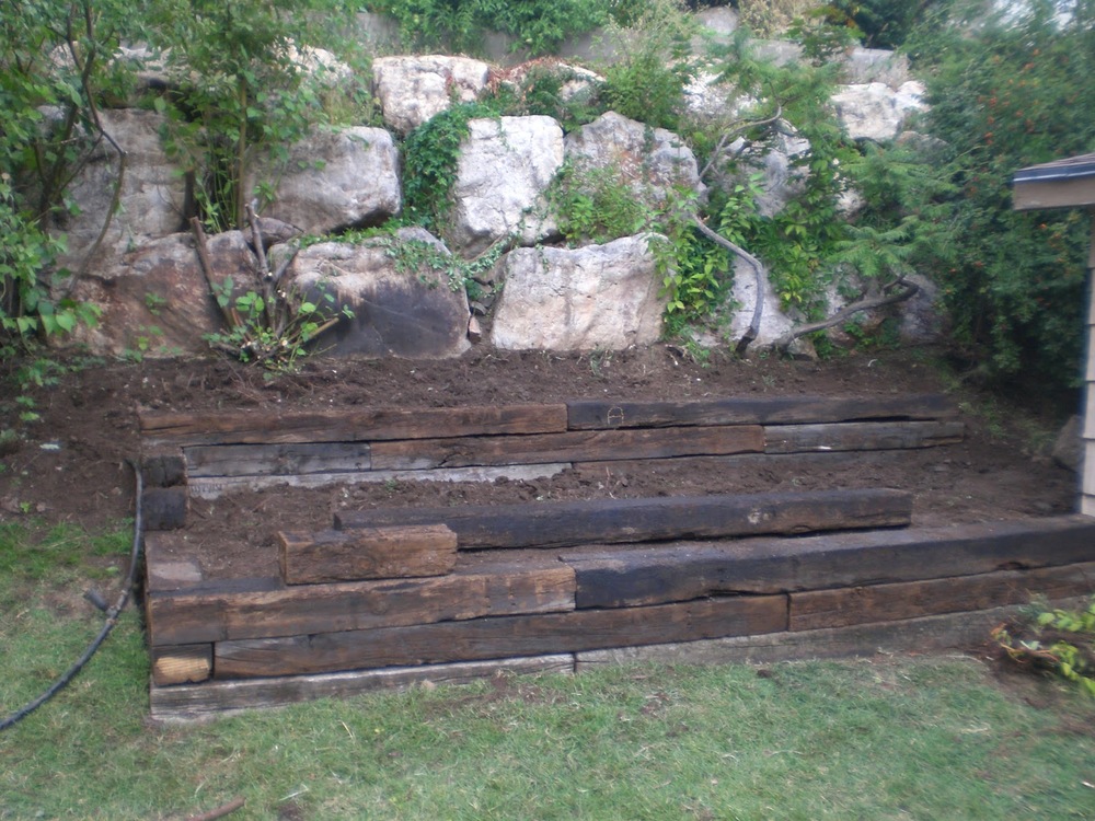 Instor Lnd Railroad Ties The Redwood, Is It Ok To Use Railroad Ties For Garden
