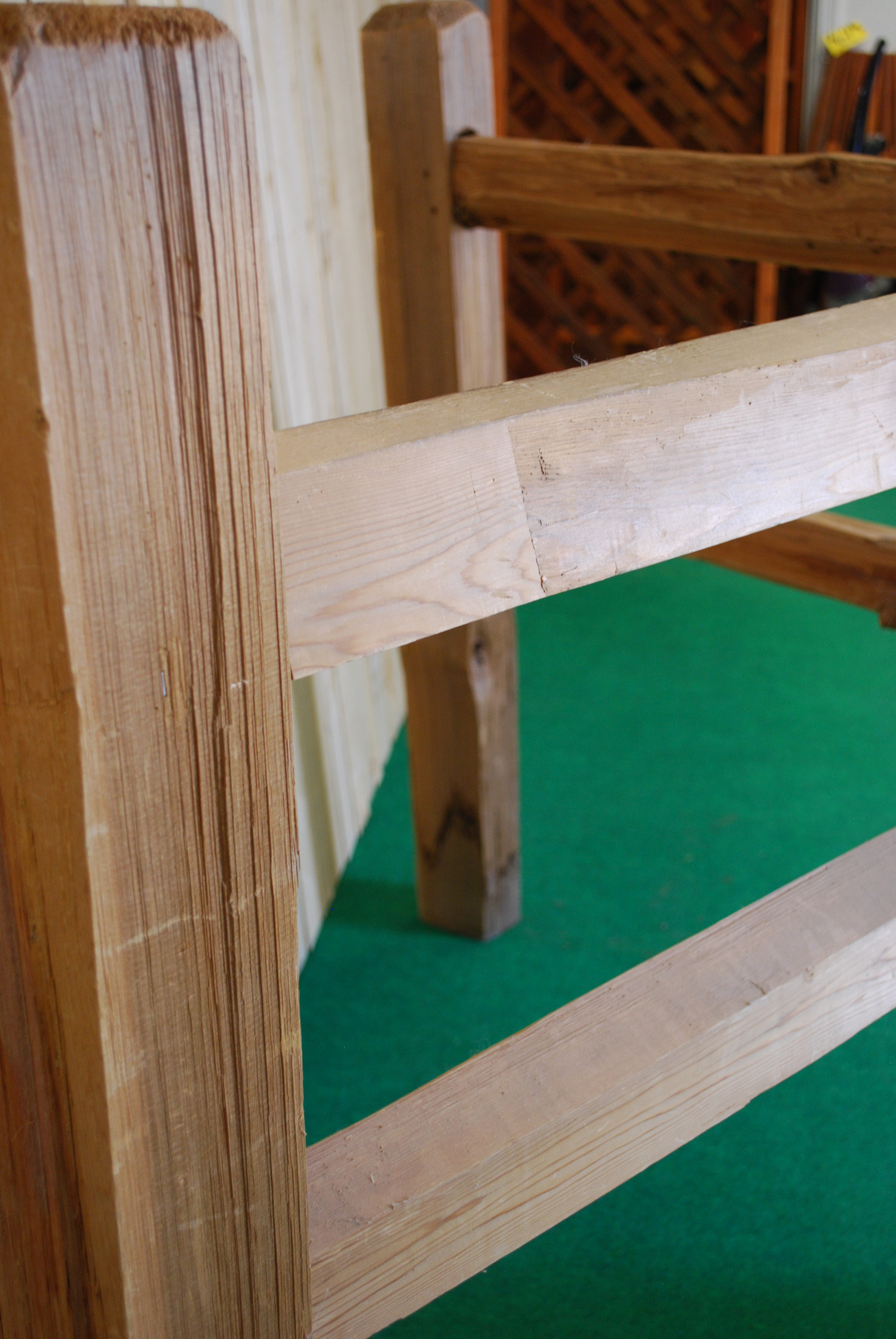 cedar split rail fence