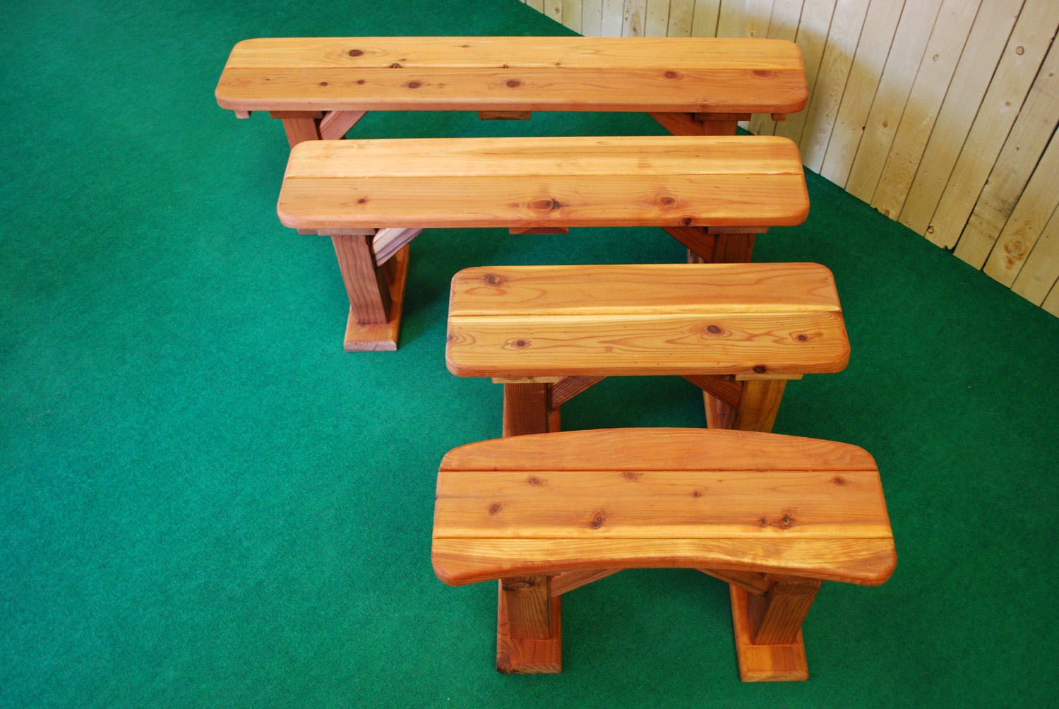 redwood picnic table bench