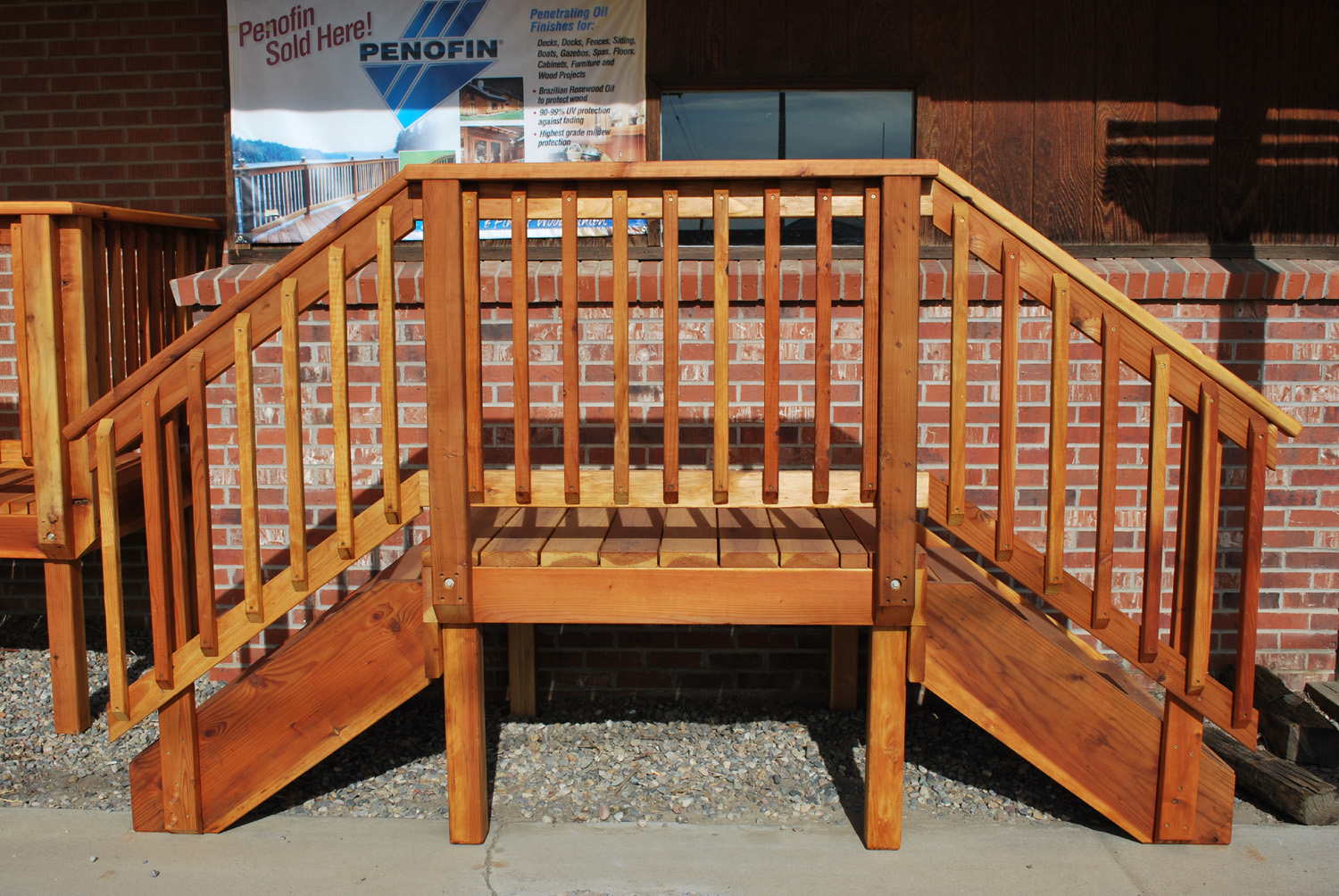 redwood deck