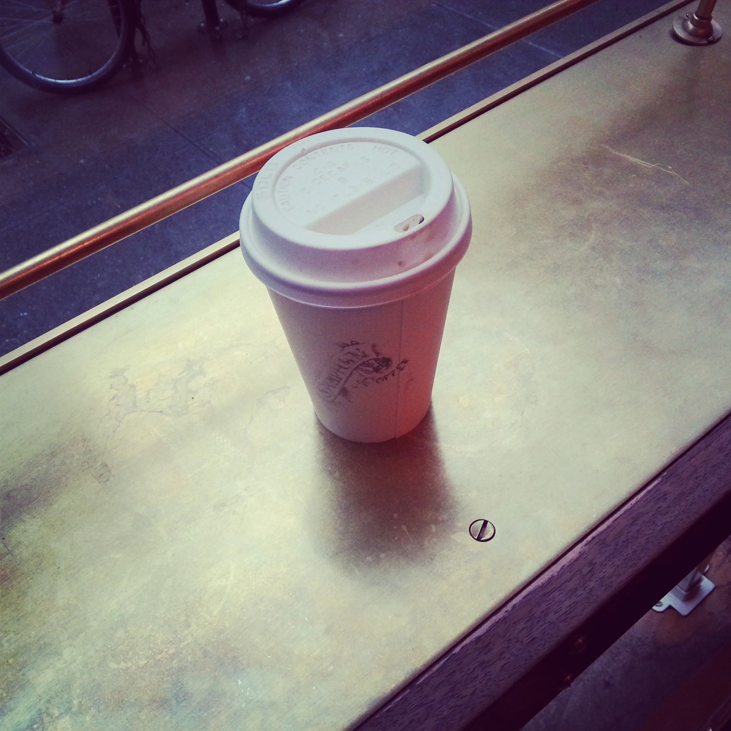 Coffee bar at Stumptown in the lobby of the Ace Hotel 