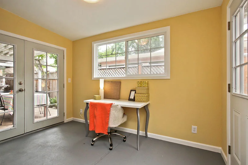 AFTER: Bonus room is finished, tidy and has a purpose