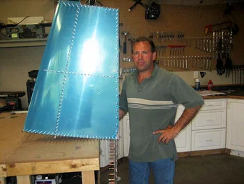 Brian in workshop.