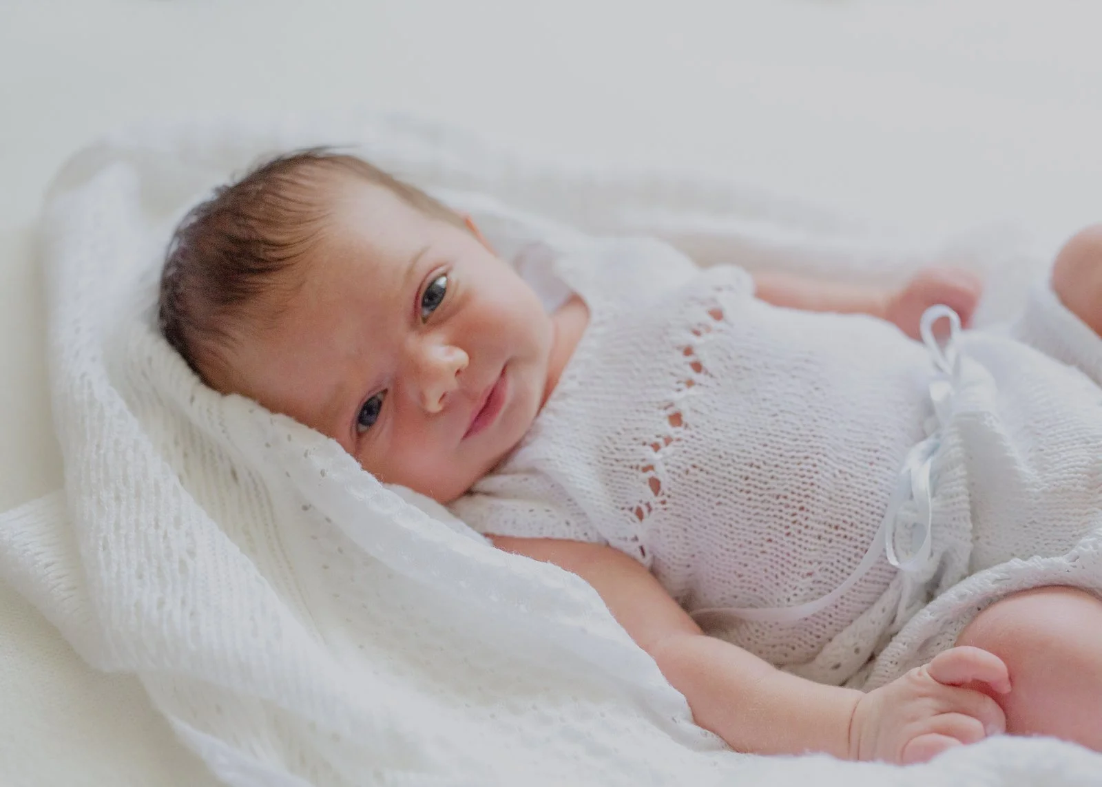 Baby led newborn photography session