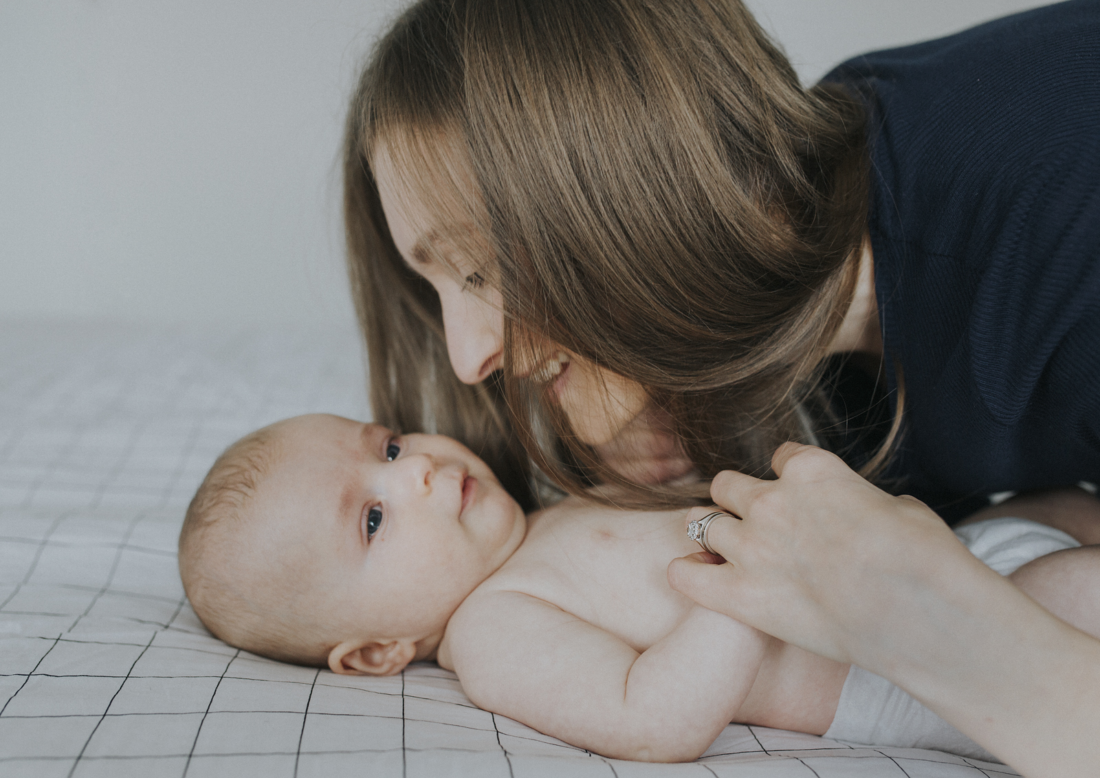 Mother's love for her little baby boy!