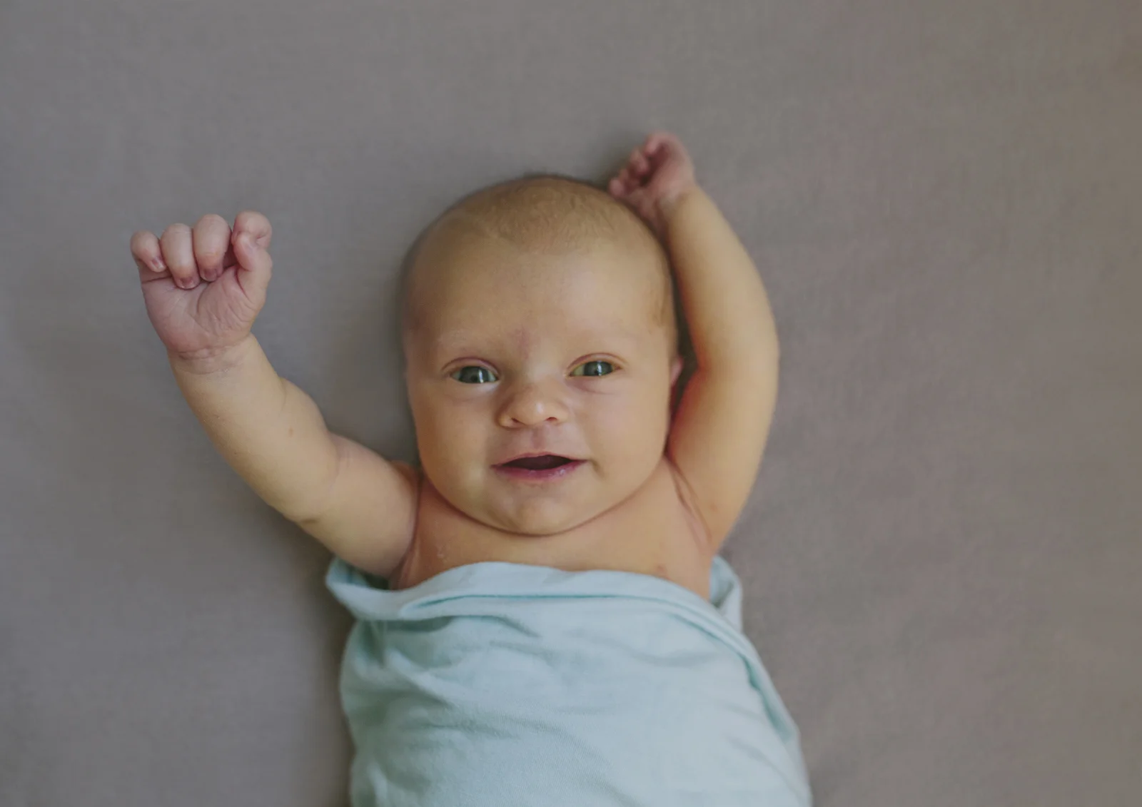 Newborn Baby Smiles!