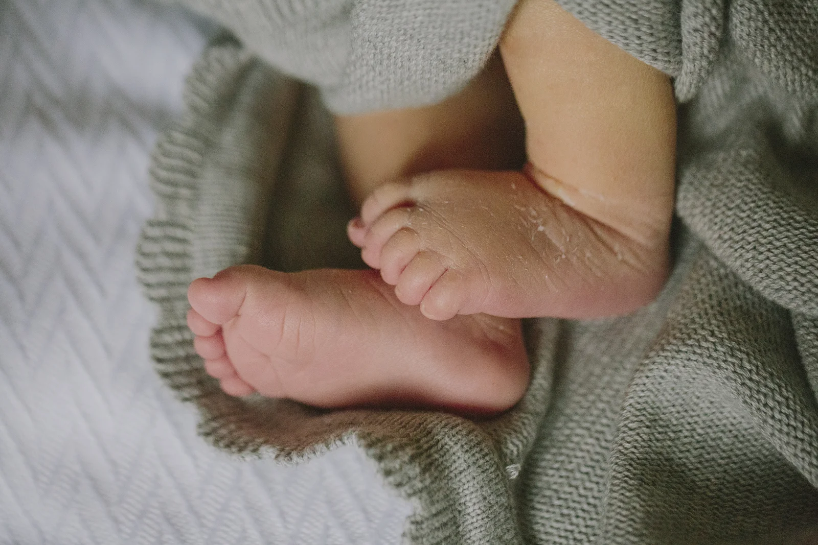 Newborn Baby tiny toes