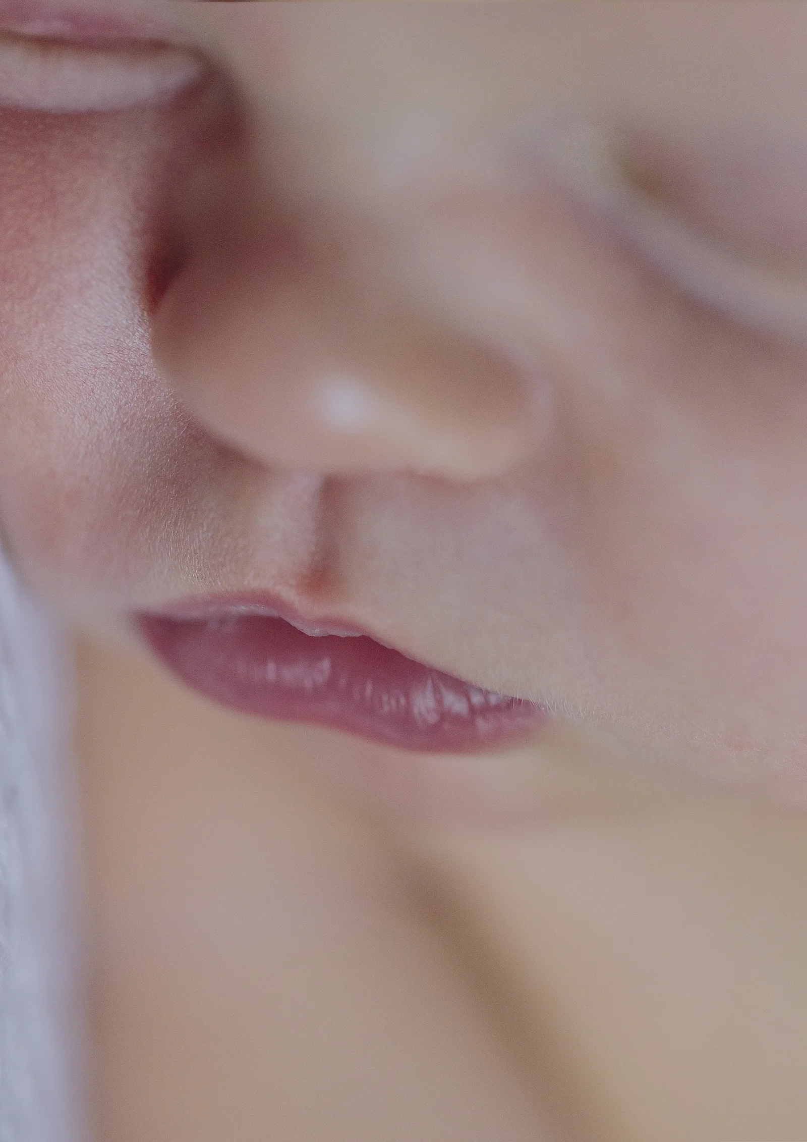 Newborn Baby tiny lips