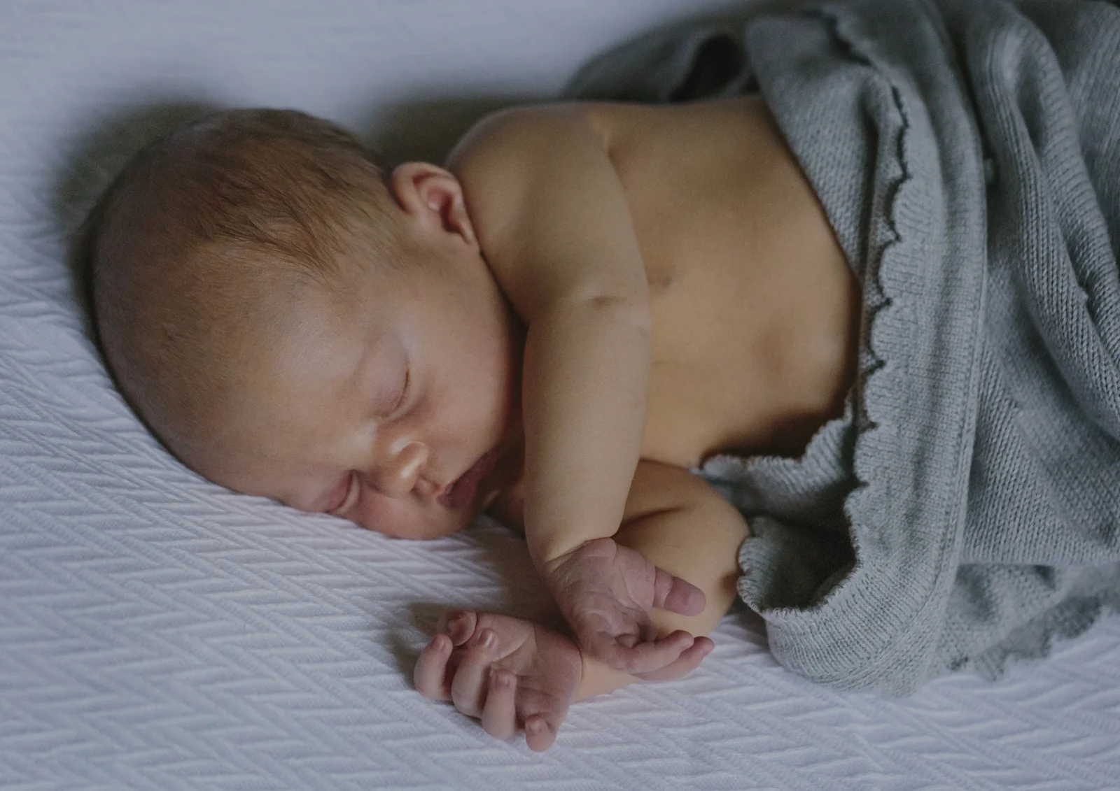 Sleeping Newborn Baby boy!