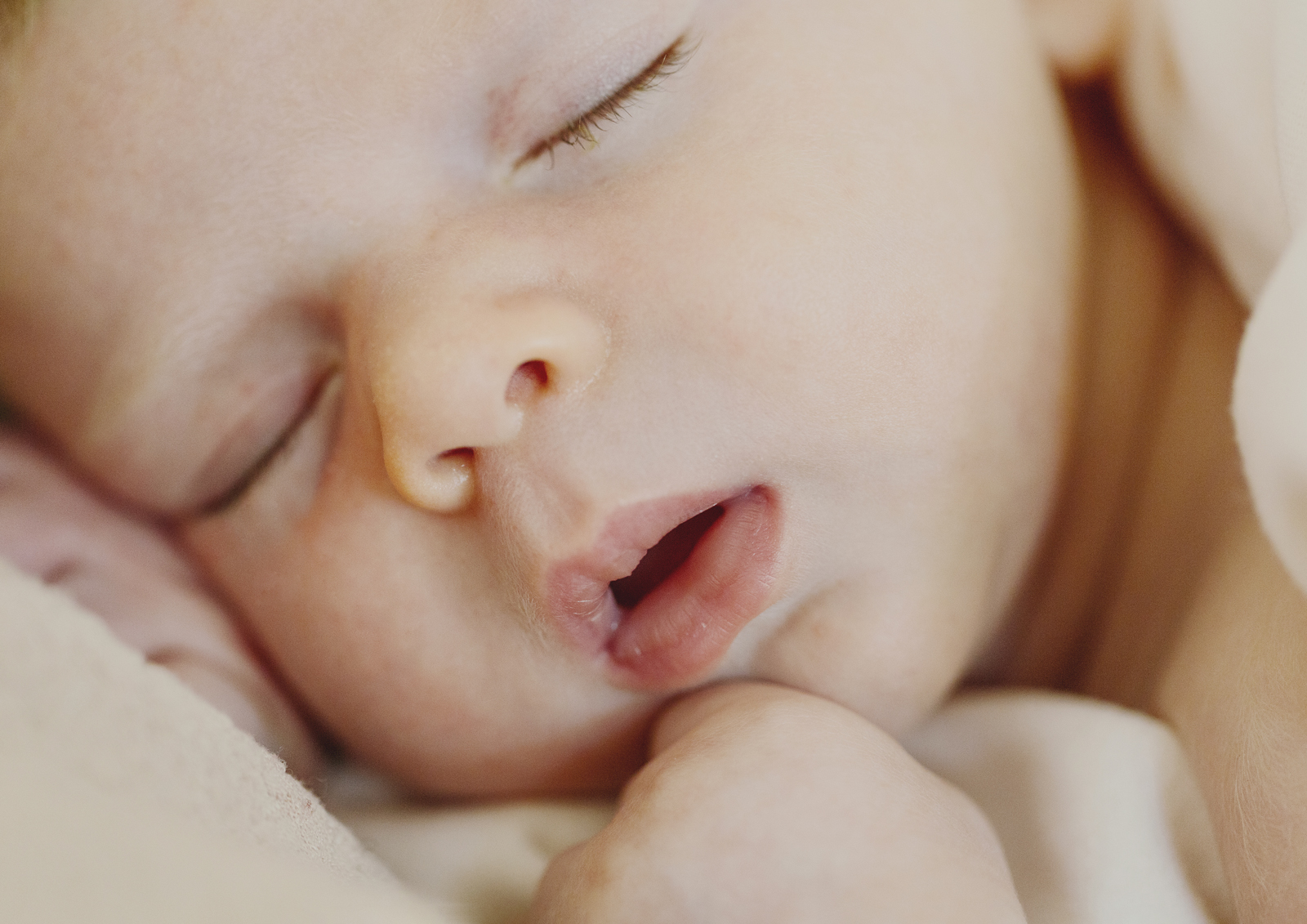 Newborn Baby Girl's tiny details