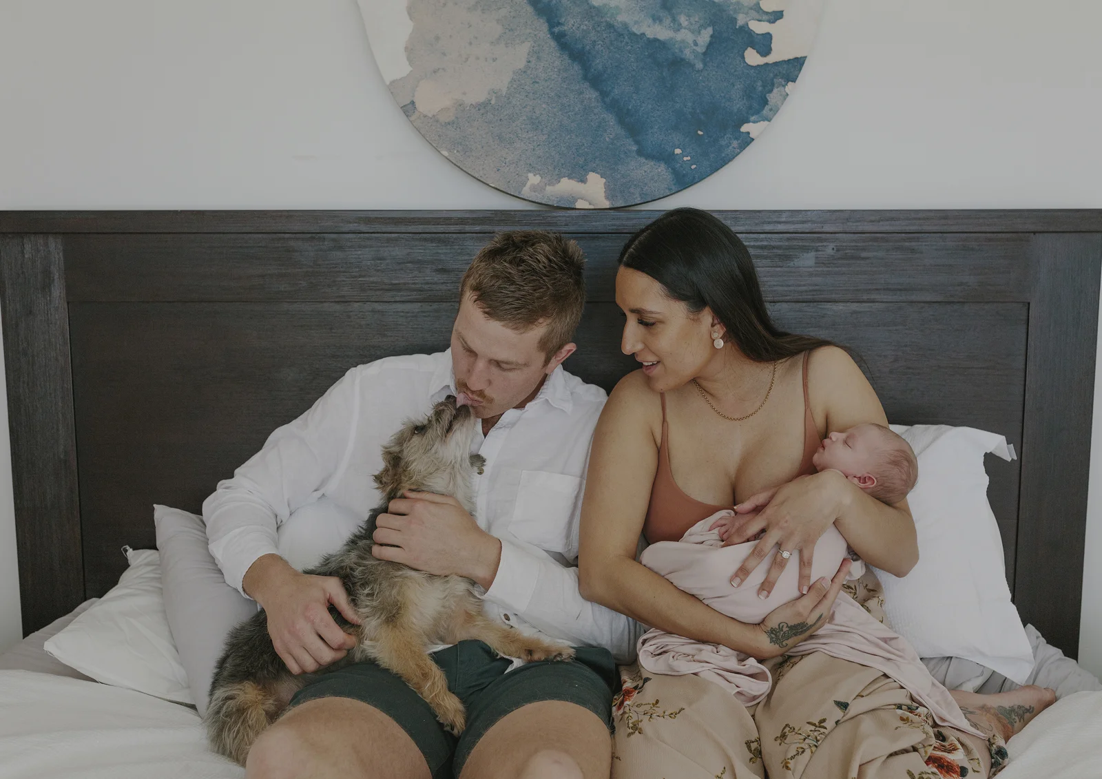 Newborn Family Photo Shoot