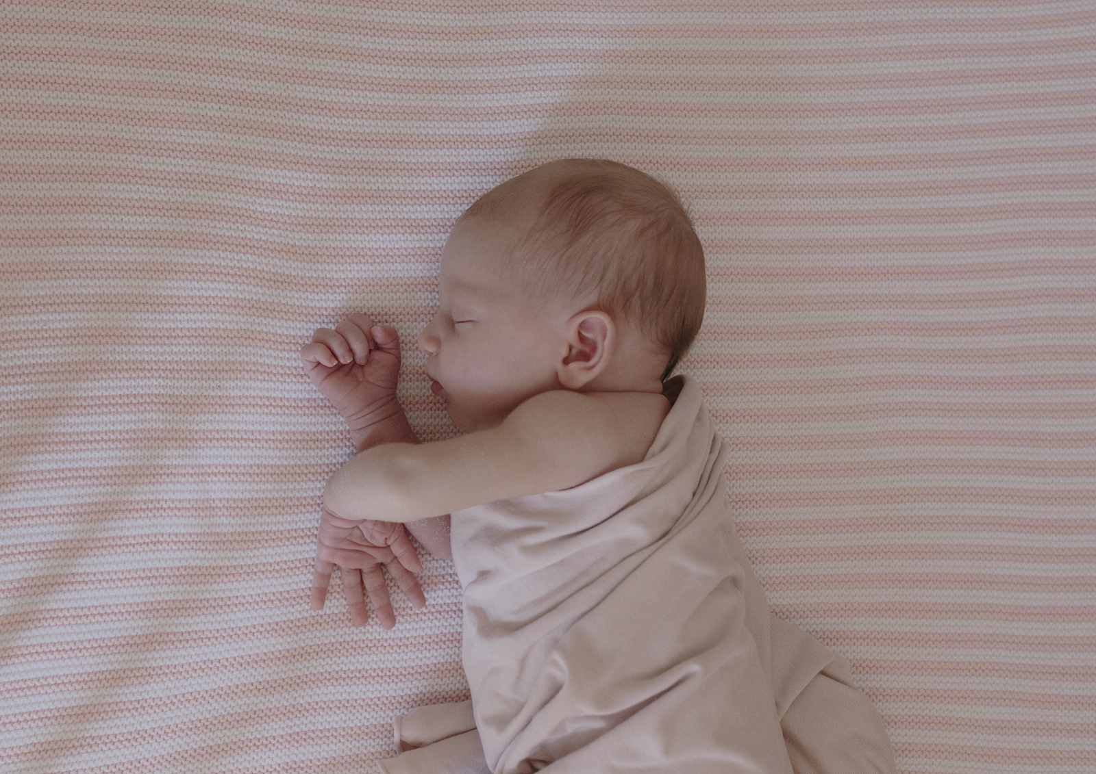 Sleeping Newborn Baby girl