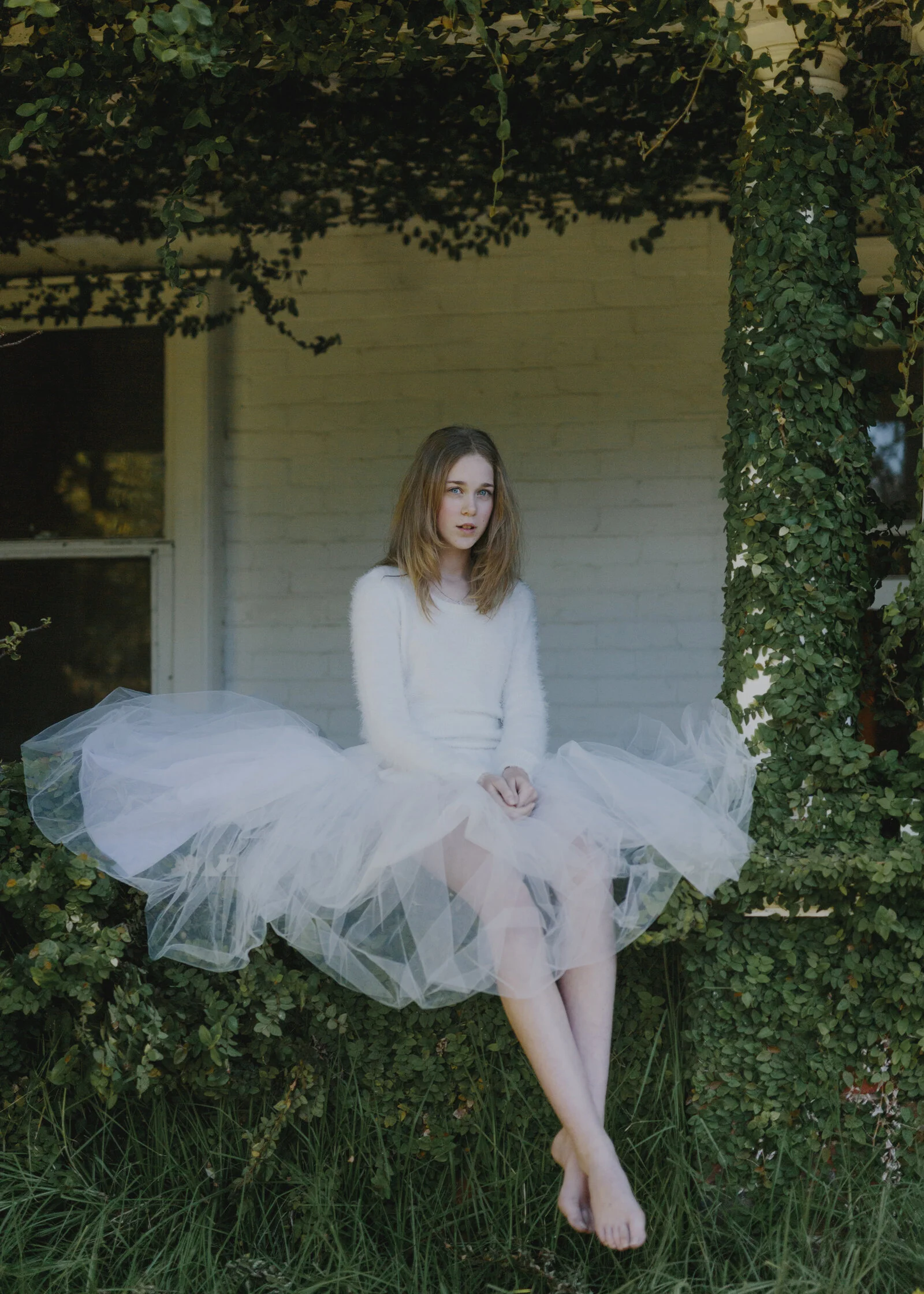 Beautiful Teenage girl on location photo shoot