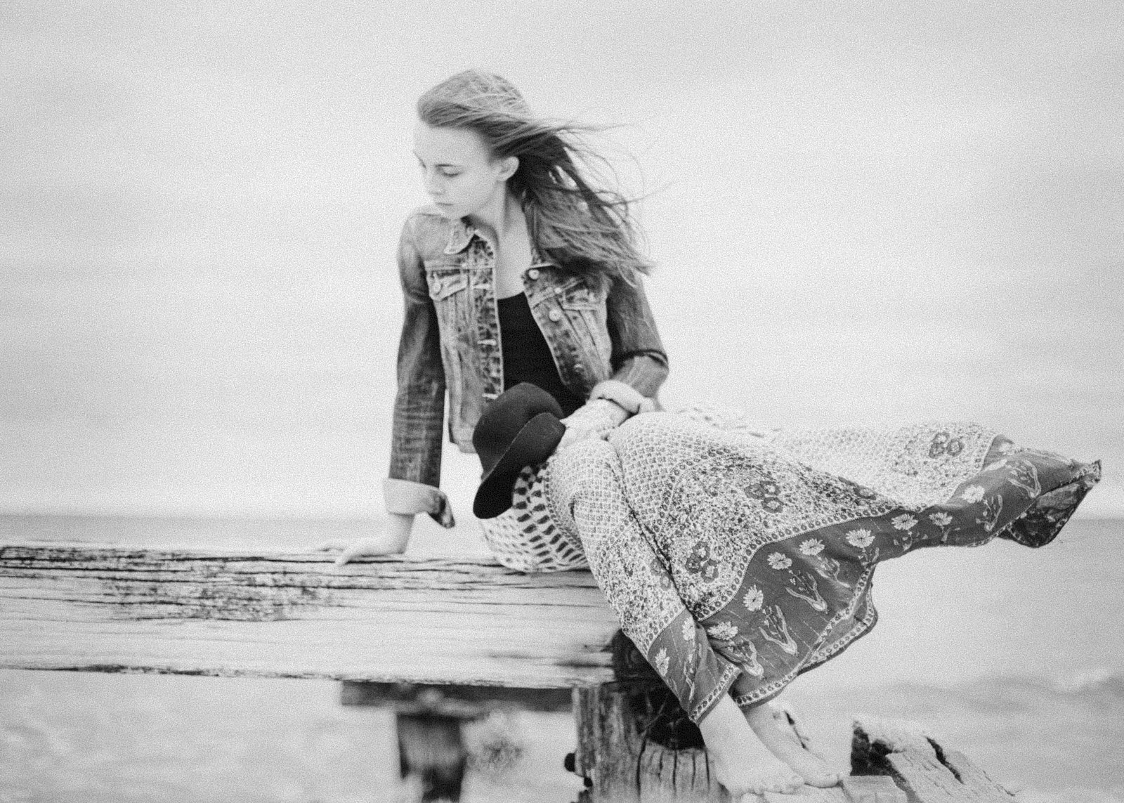 Beautiful beach portraiture