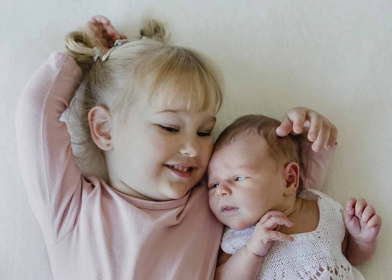Newborn Sibling Photos