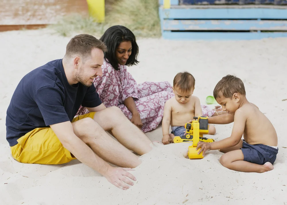 THINK ABOUT A BEACH FAMILY PHOTO SHOOT!