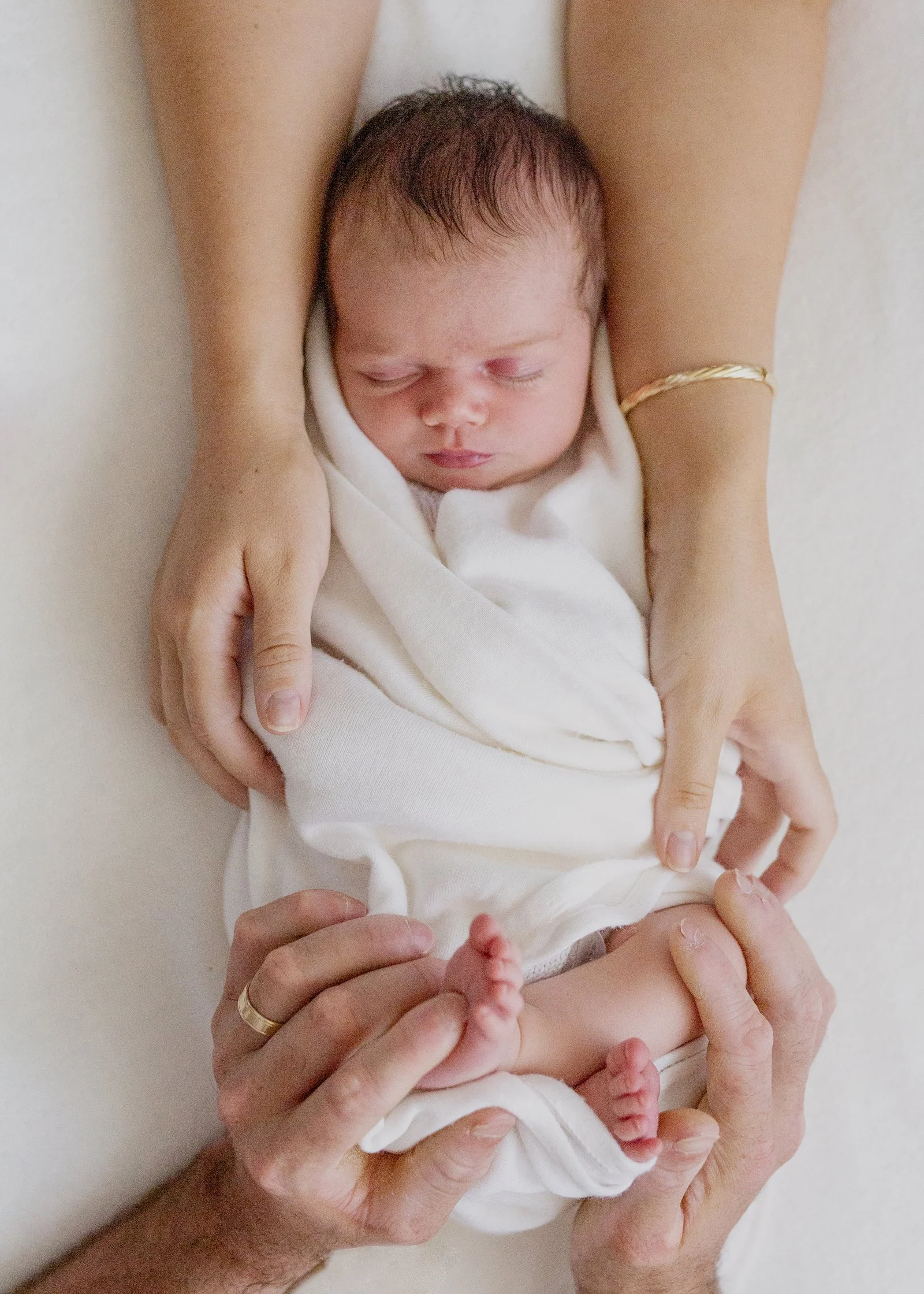 Girl newborn photos