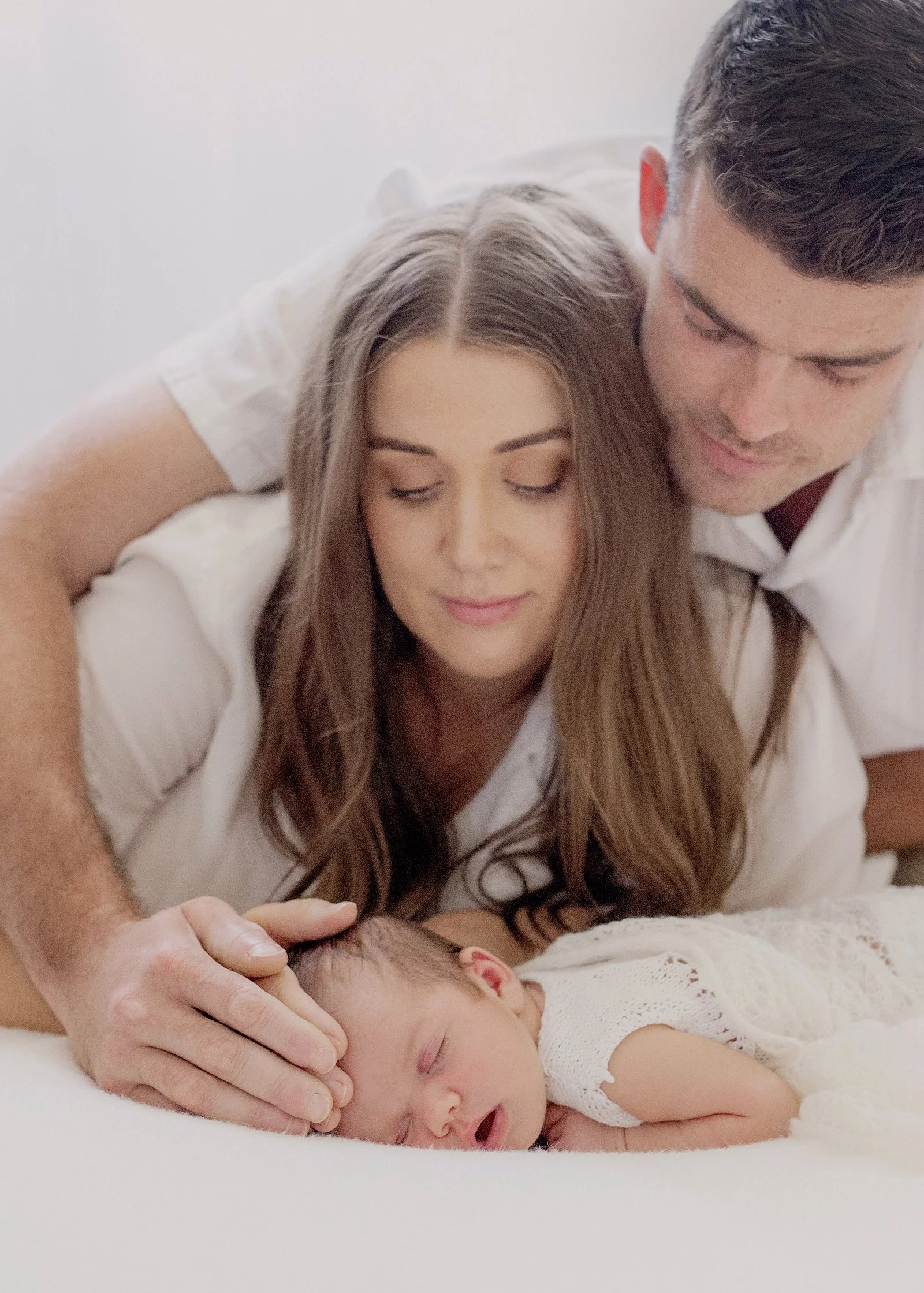 Newborn with family photography