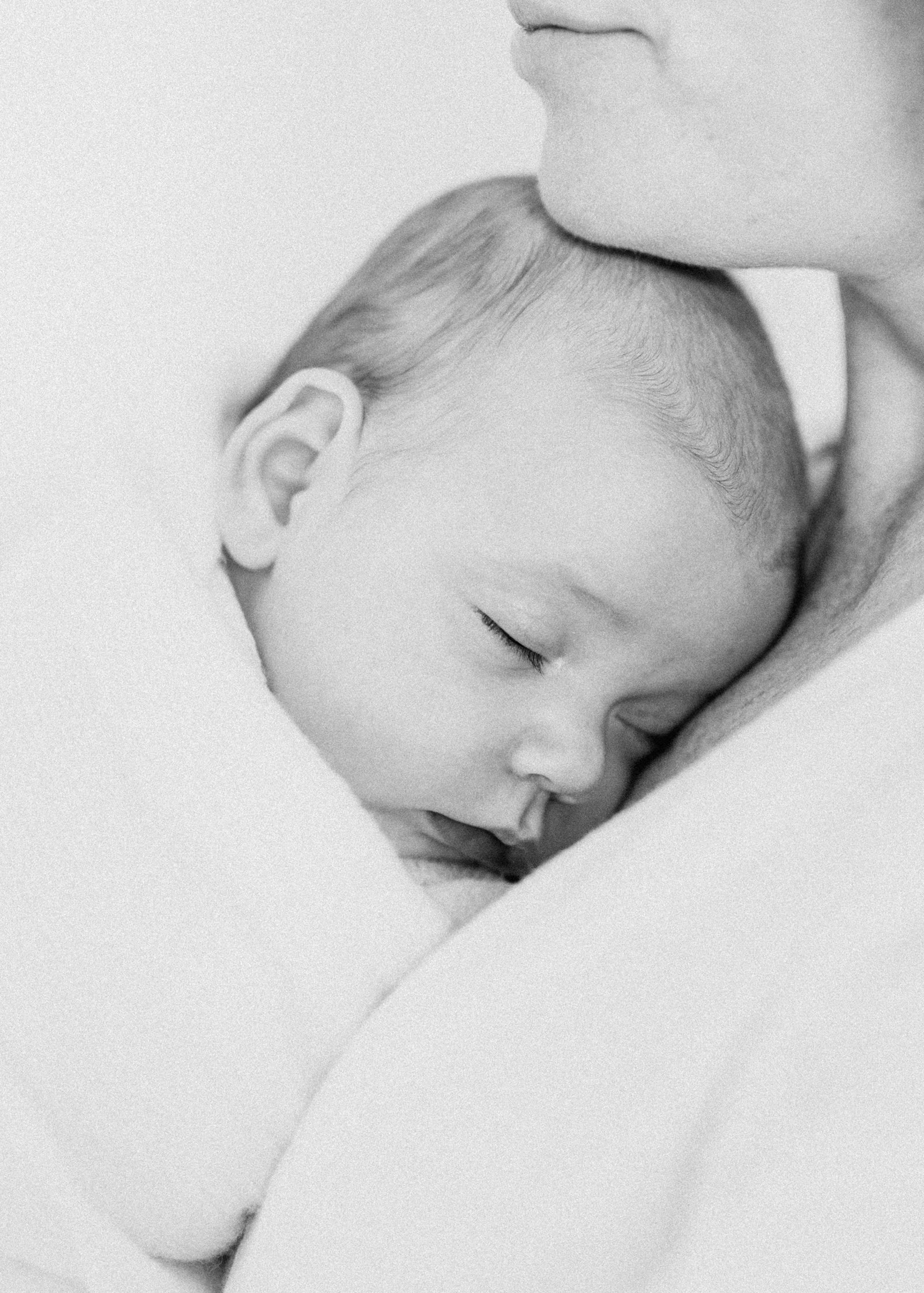 Sleeping baby girl