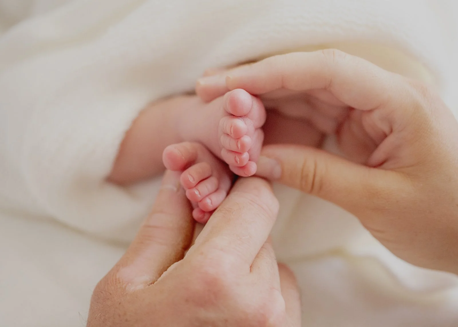 Newborn Baby Tiny Feet