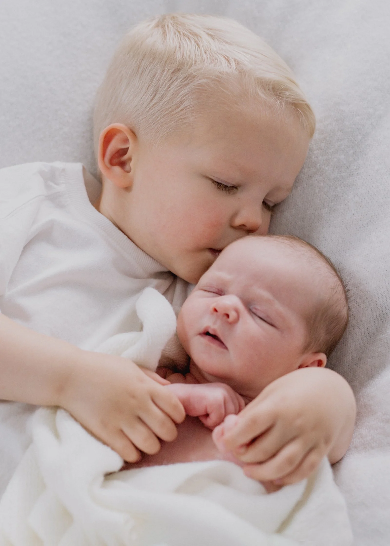 Newborn Sibling photo