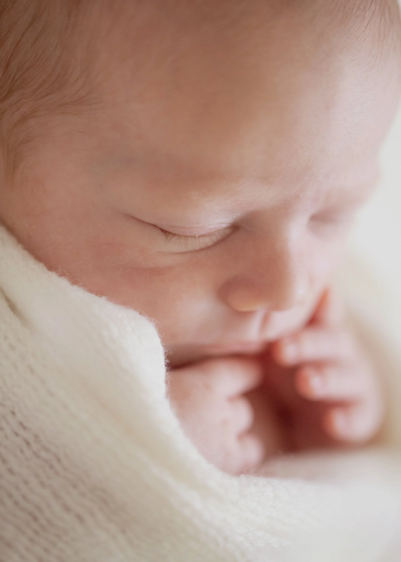 Newborn Baby's features