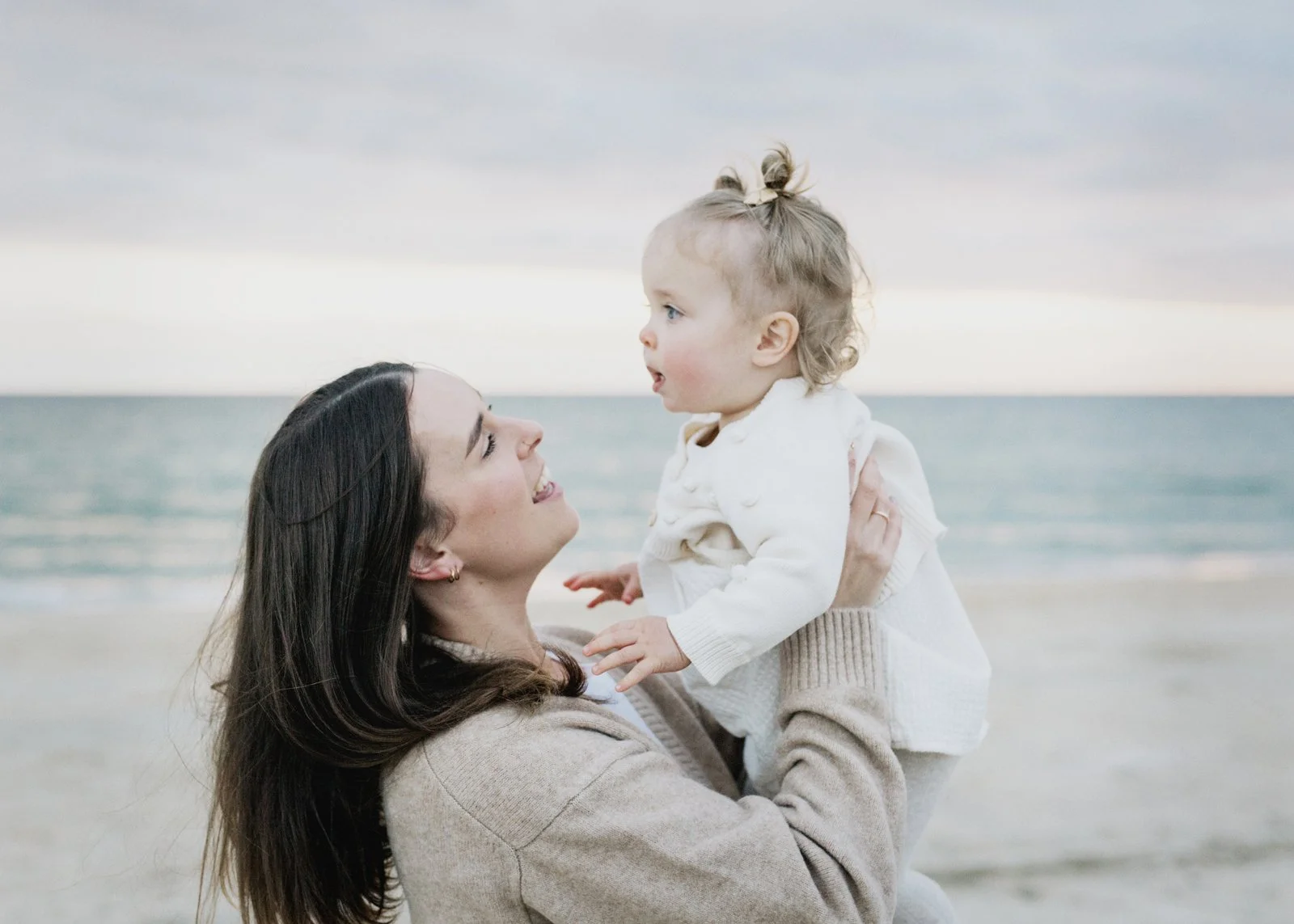 Beach Motherhood Photography