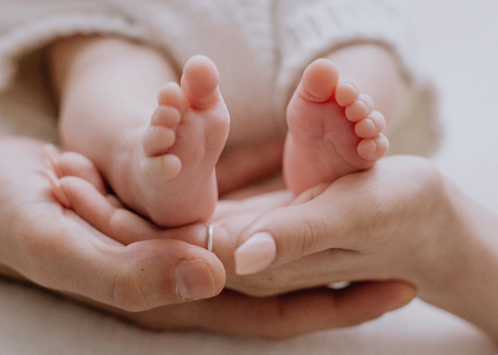 Baby boy's feet