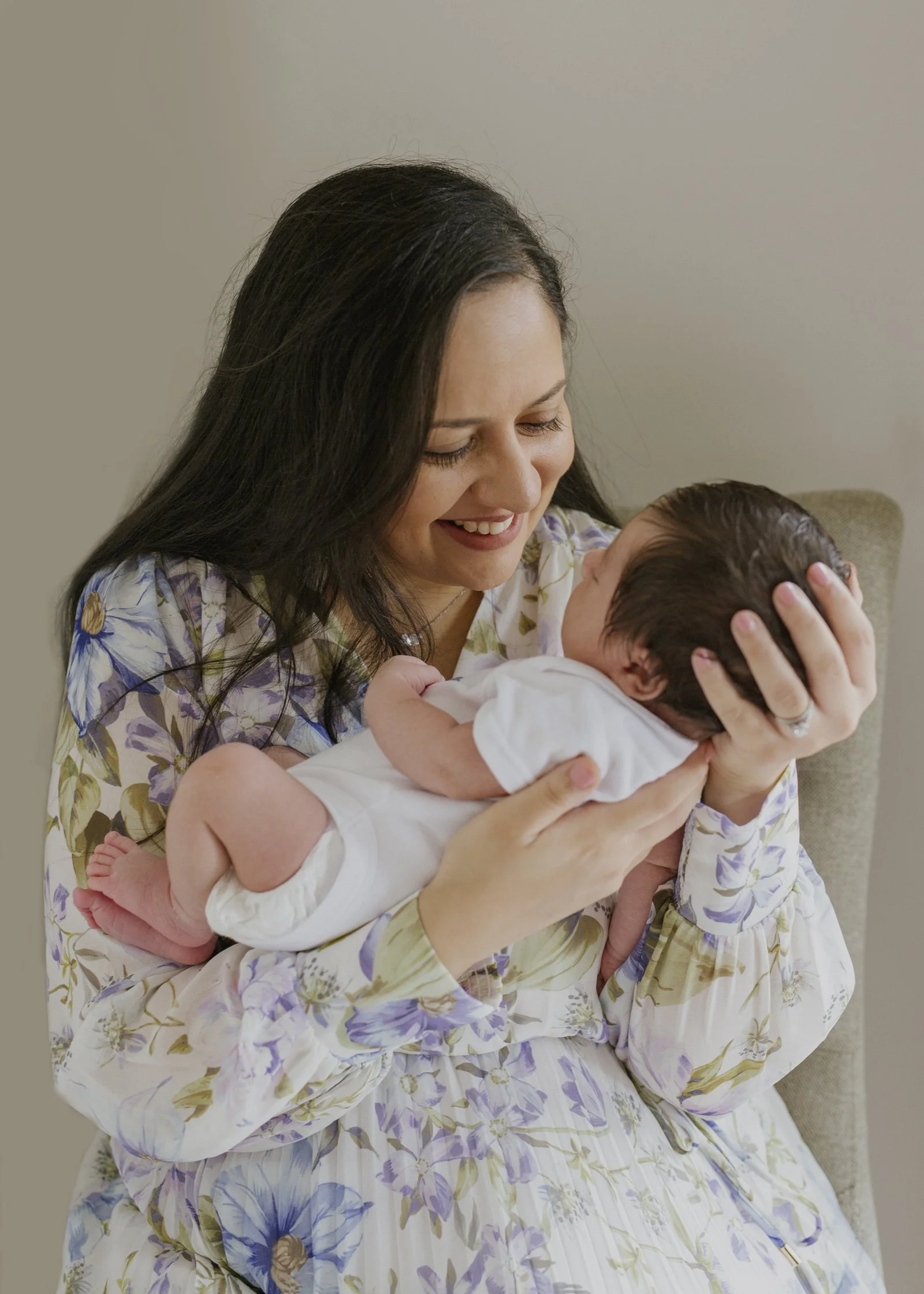 Newborn Photography with family
