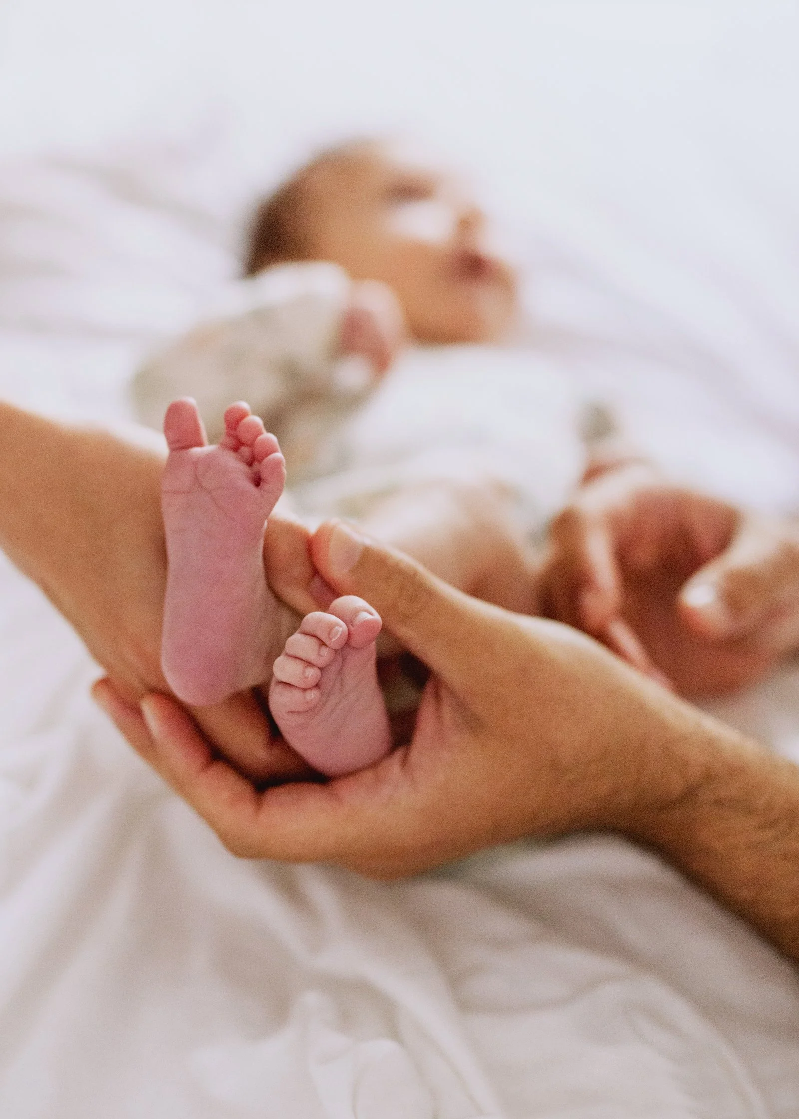 Older Newborn Photography in home