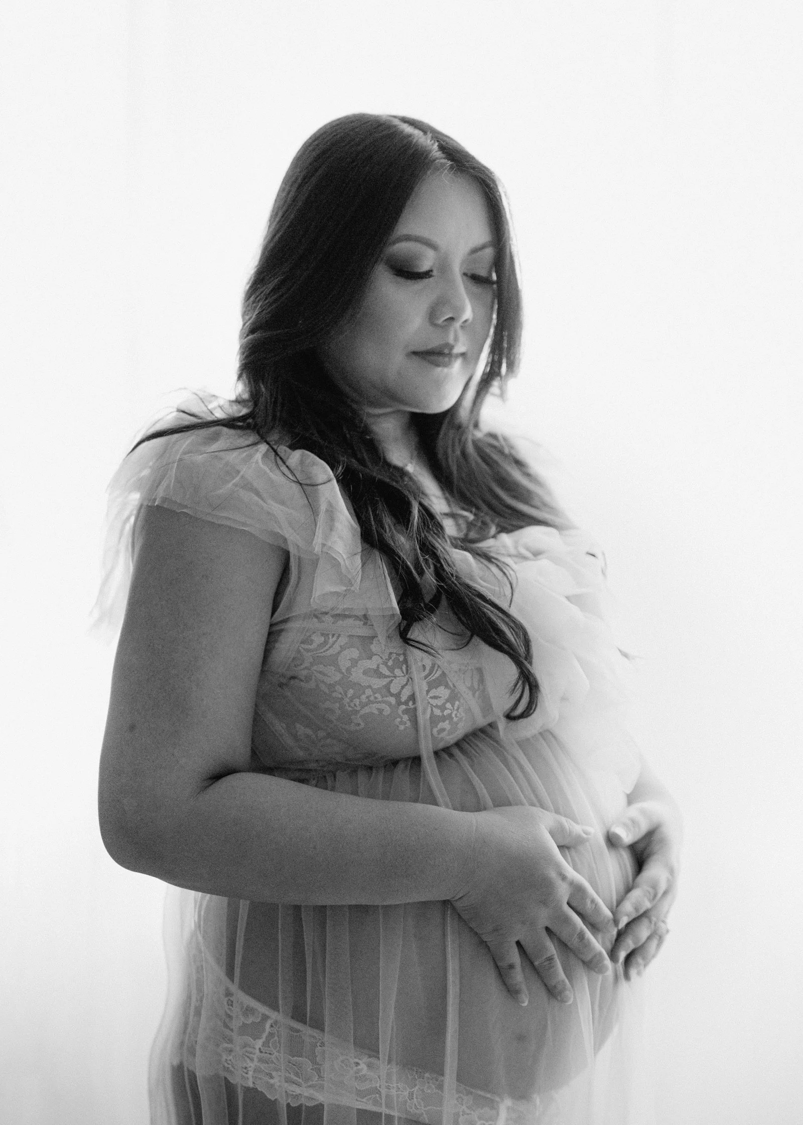 Studio Maternity photo shoot
