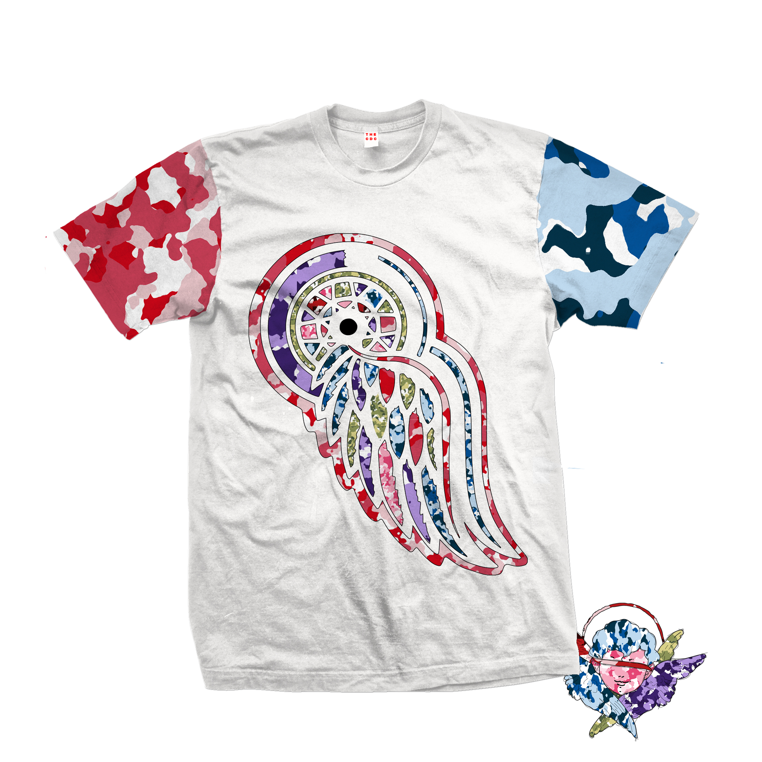" Camo Wings" Tee