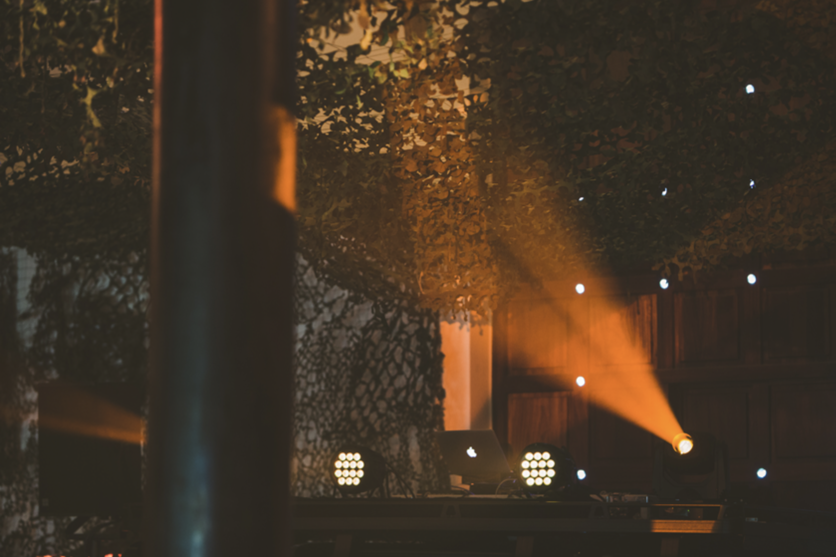 dj set-up op event