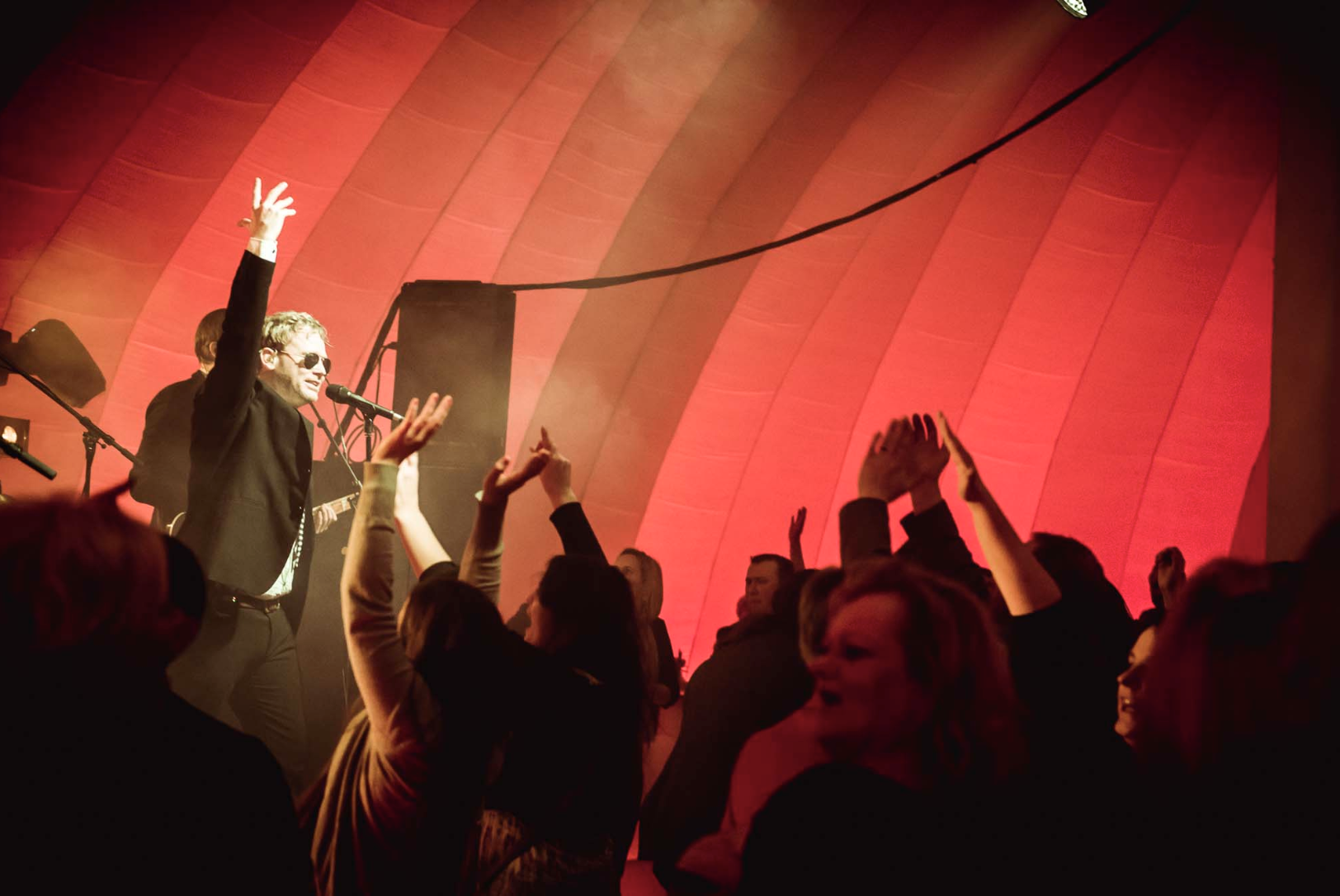 live optreden op personeelsfeest