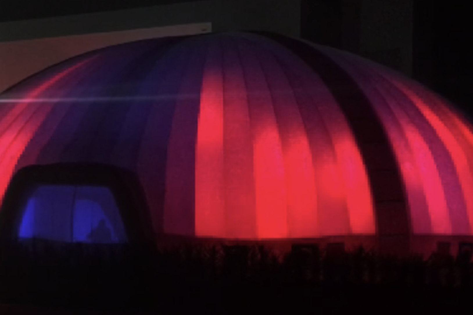 iglo tent tijdens op corporate event