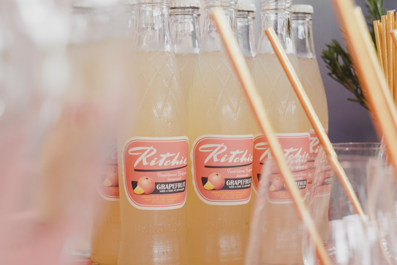 ritchie geserveerd als drankje op event