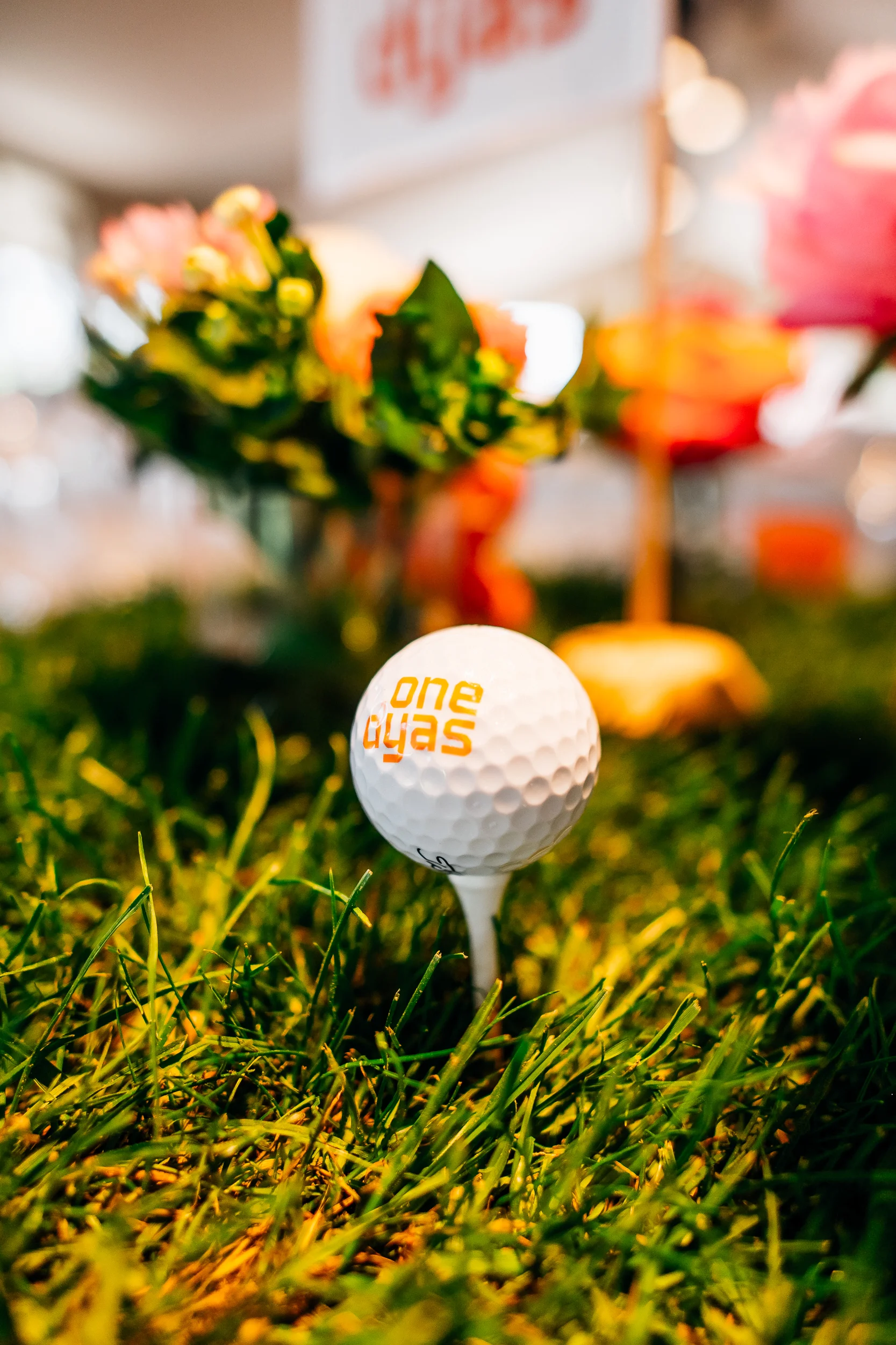 gepersonaliseerde tennisballen als decoratie
