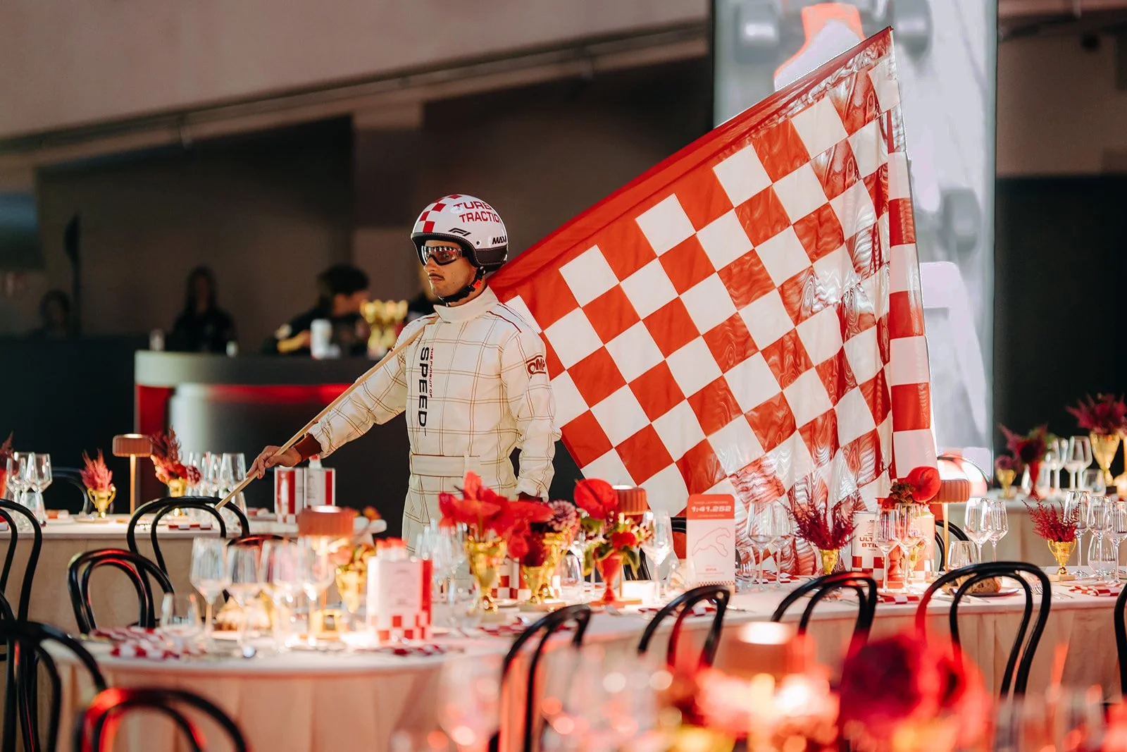 Flashback to &quot;The pursuit of speed&rdquo; 

📸 @styn.be 

#MadameEstServie #LifeIsAPartyWeMakeItHappen #EventBureau #EventPlanner #Creative #EventStyling #Designer #thepursuitofspeed #wintercircus #gent #F1 #formula1 #nextstop #formulaone #Grand