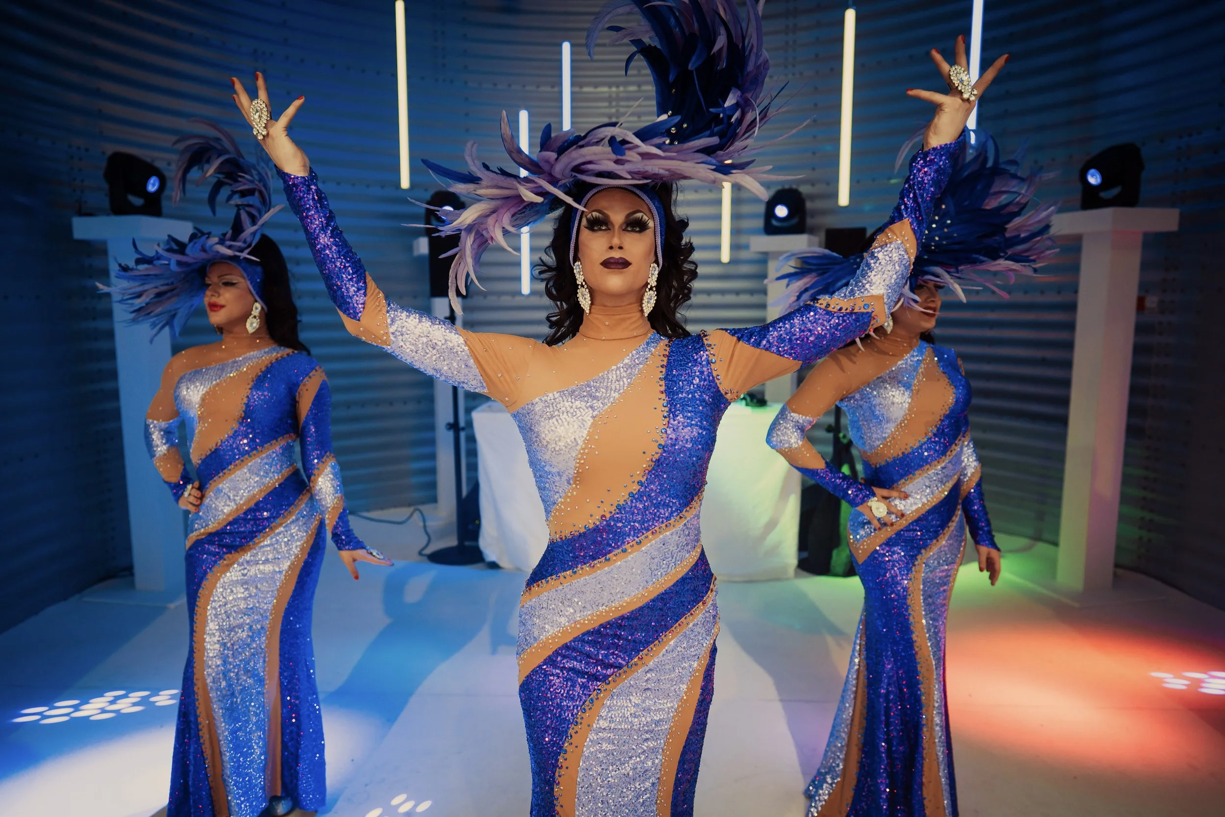 dragqueens als entertainment op klantevent