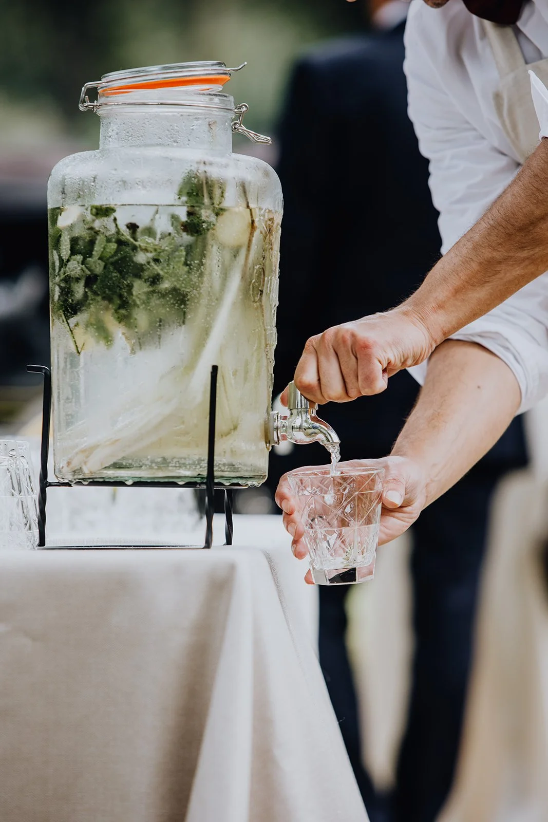 drankpunt voor water met smaak