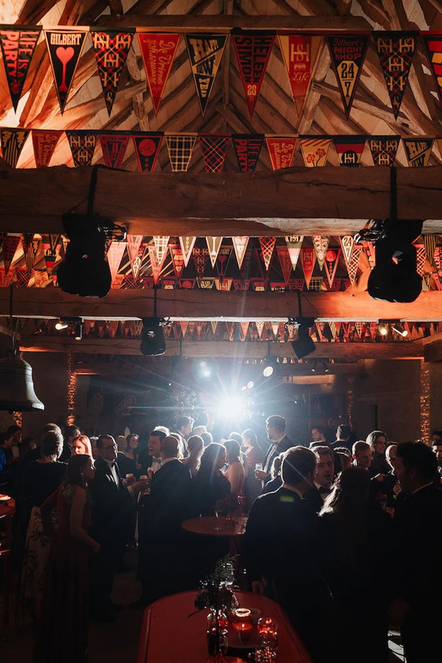 aankleding van chalet als eventlocatie