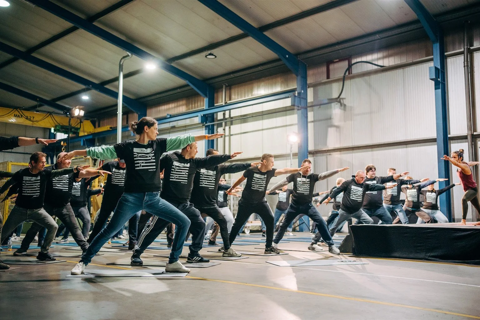 yoga als teambuildingsactiviteit