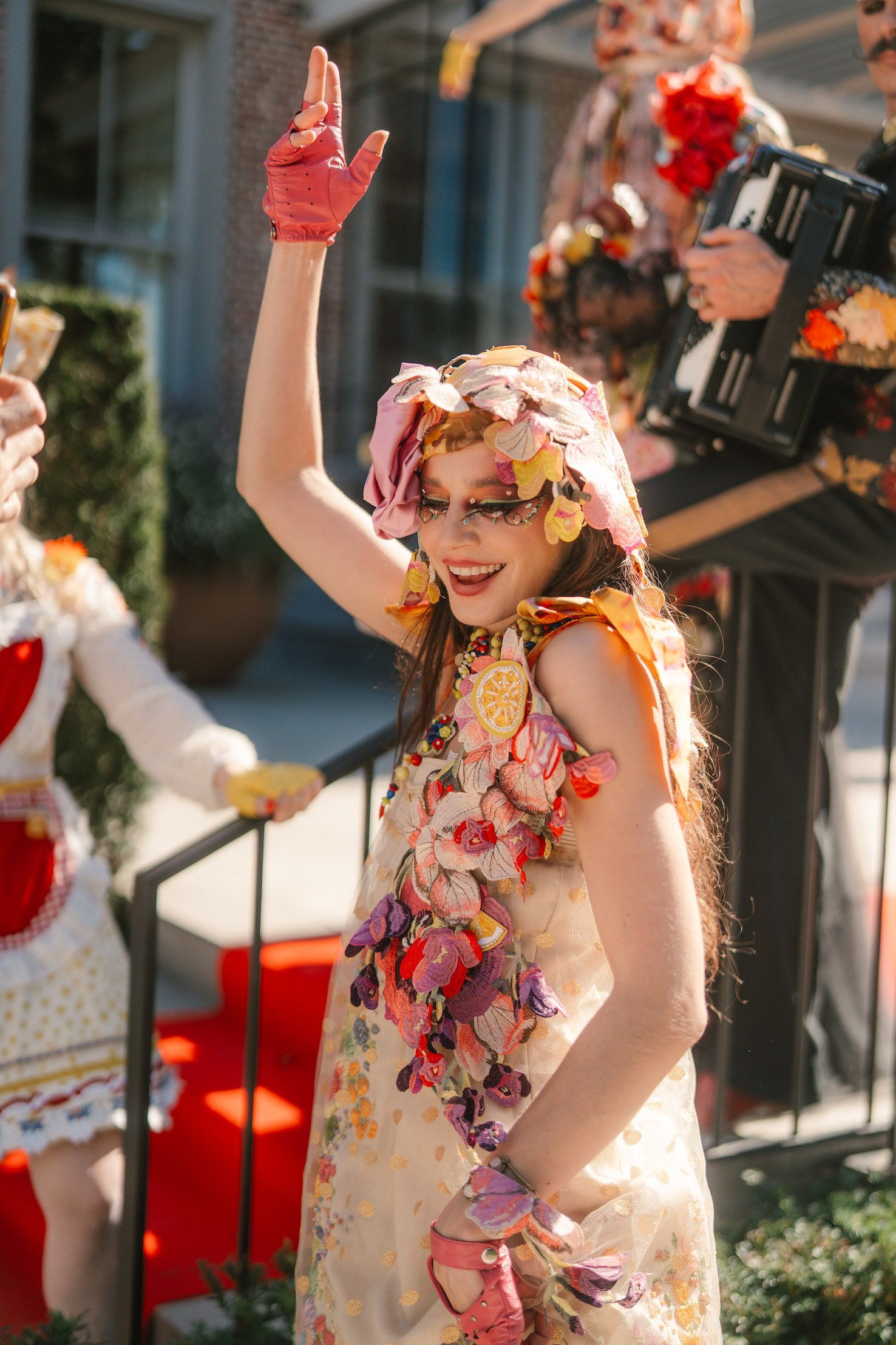 entertainment tijdens verjaardagsfeest met italiaans thema