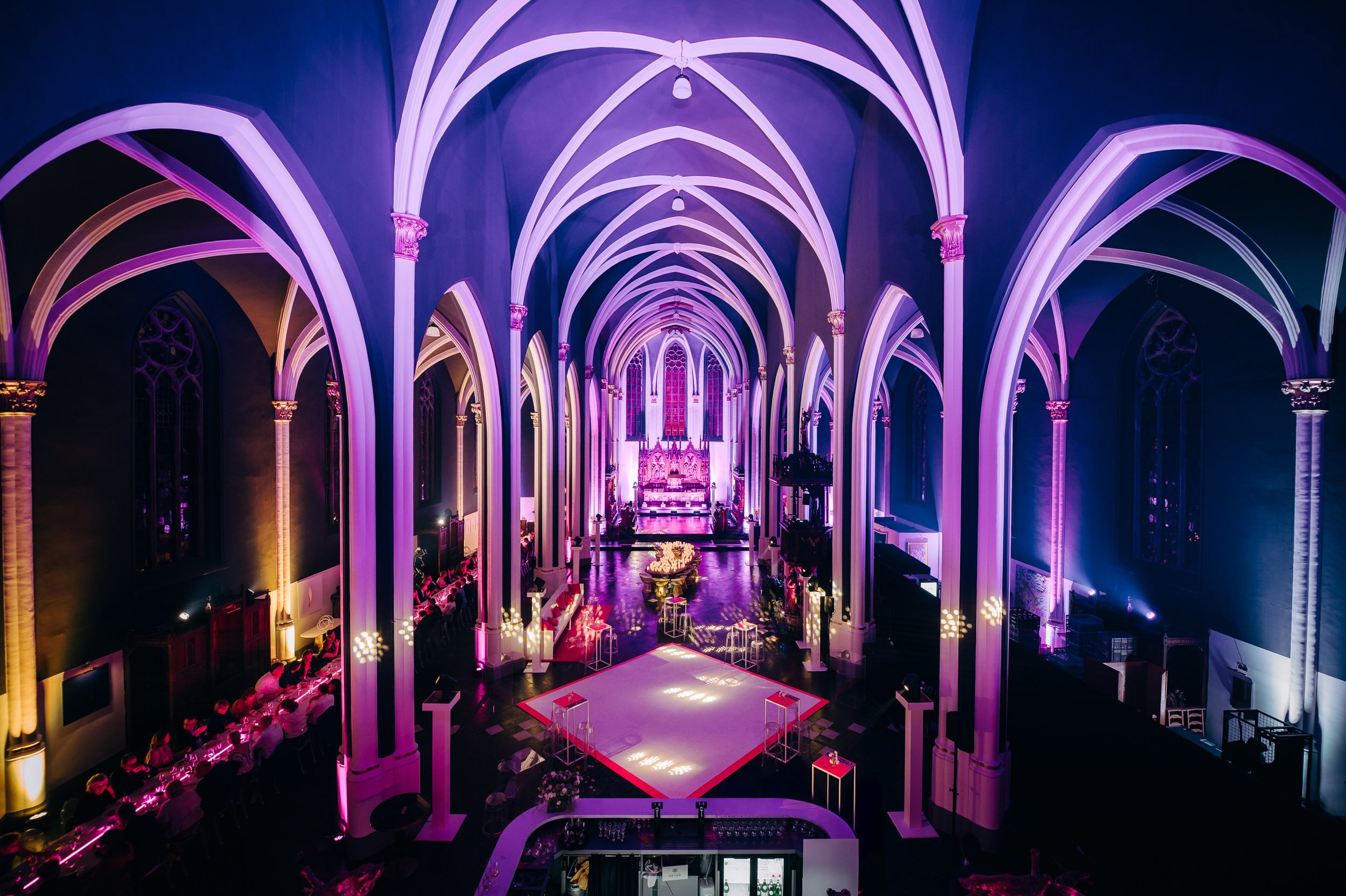kerk als locatie voor high-end event