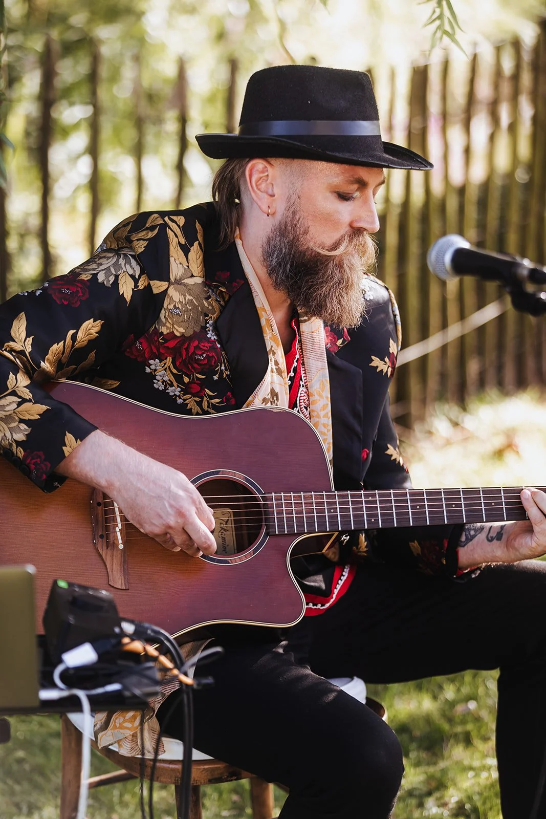 live muziek met gitarist