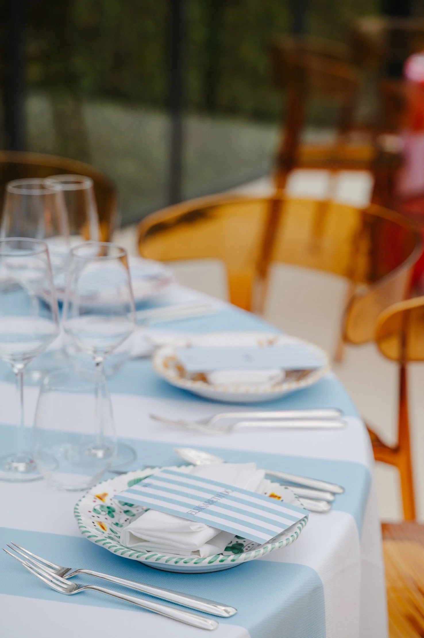 detail van tafel styling