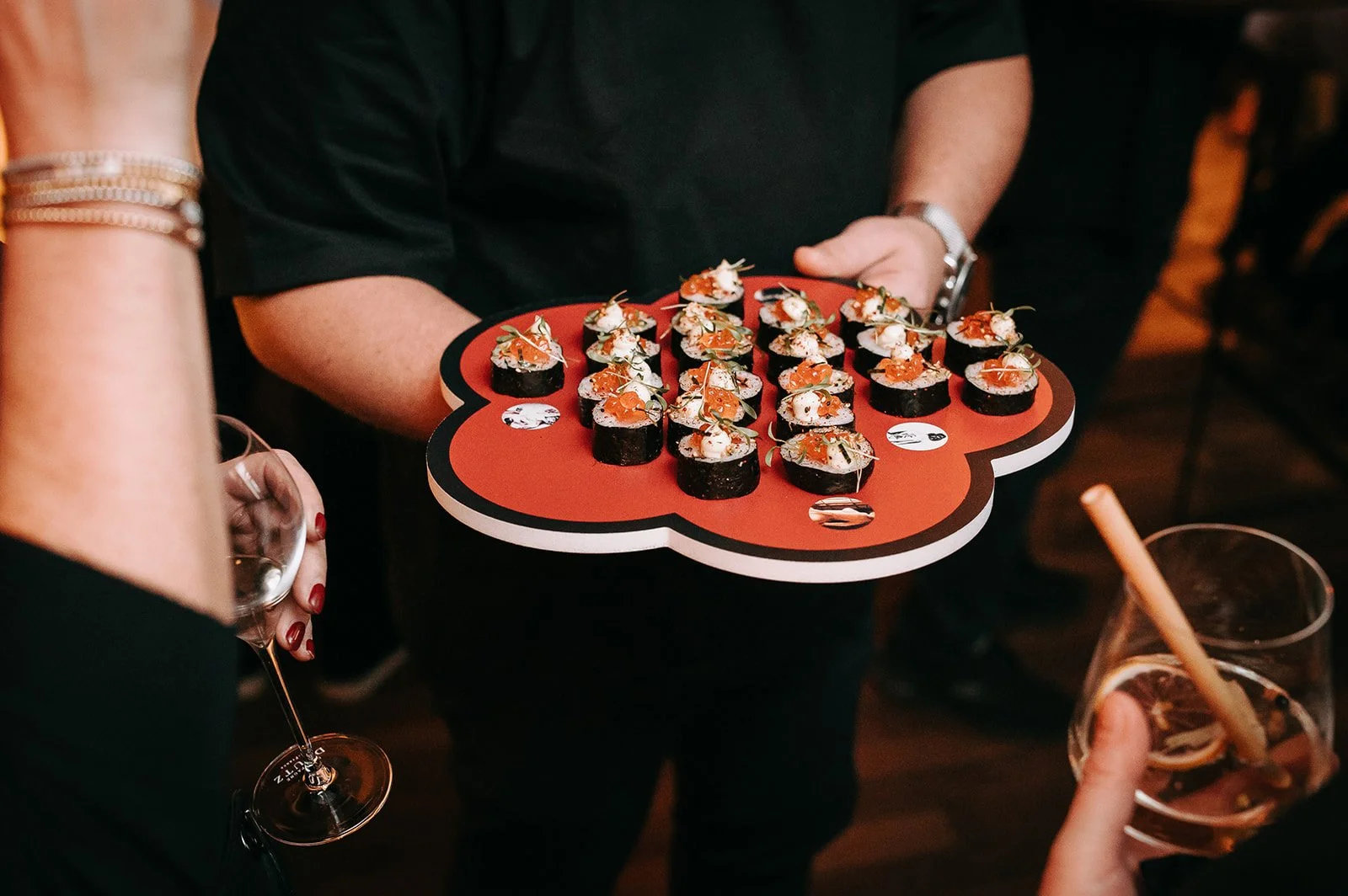 catering met sushi